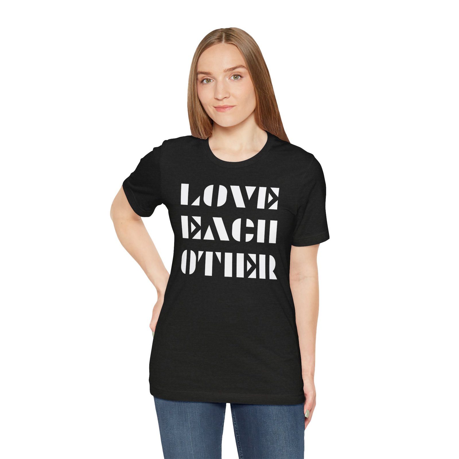 LOVE EACH OTHER - The Road Drummer Bucket T-Shirt - Image 58