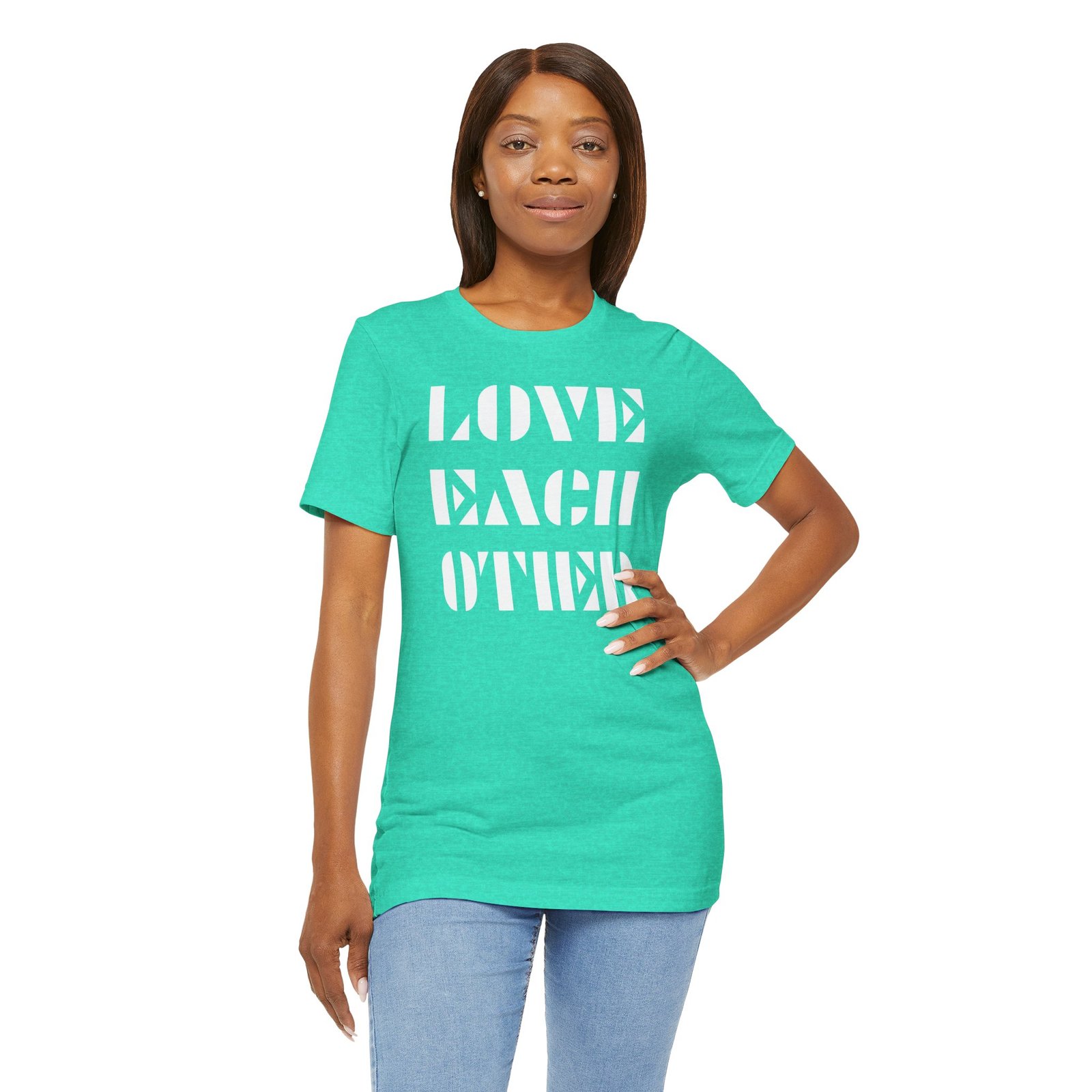 LOVE EACH OTHER - The Road Drummer Bucket T-Shirt - Image 84