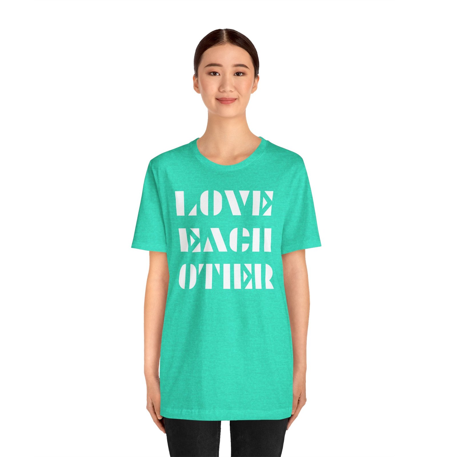 LOVE EACH OTHER - The Road Drummer Bucket T-Shirt - Image 78