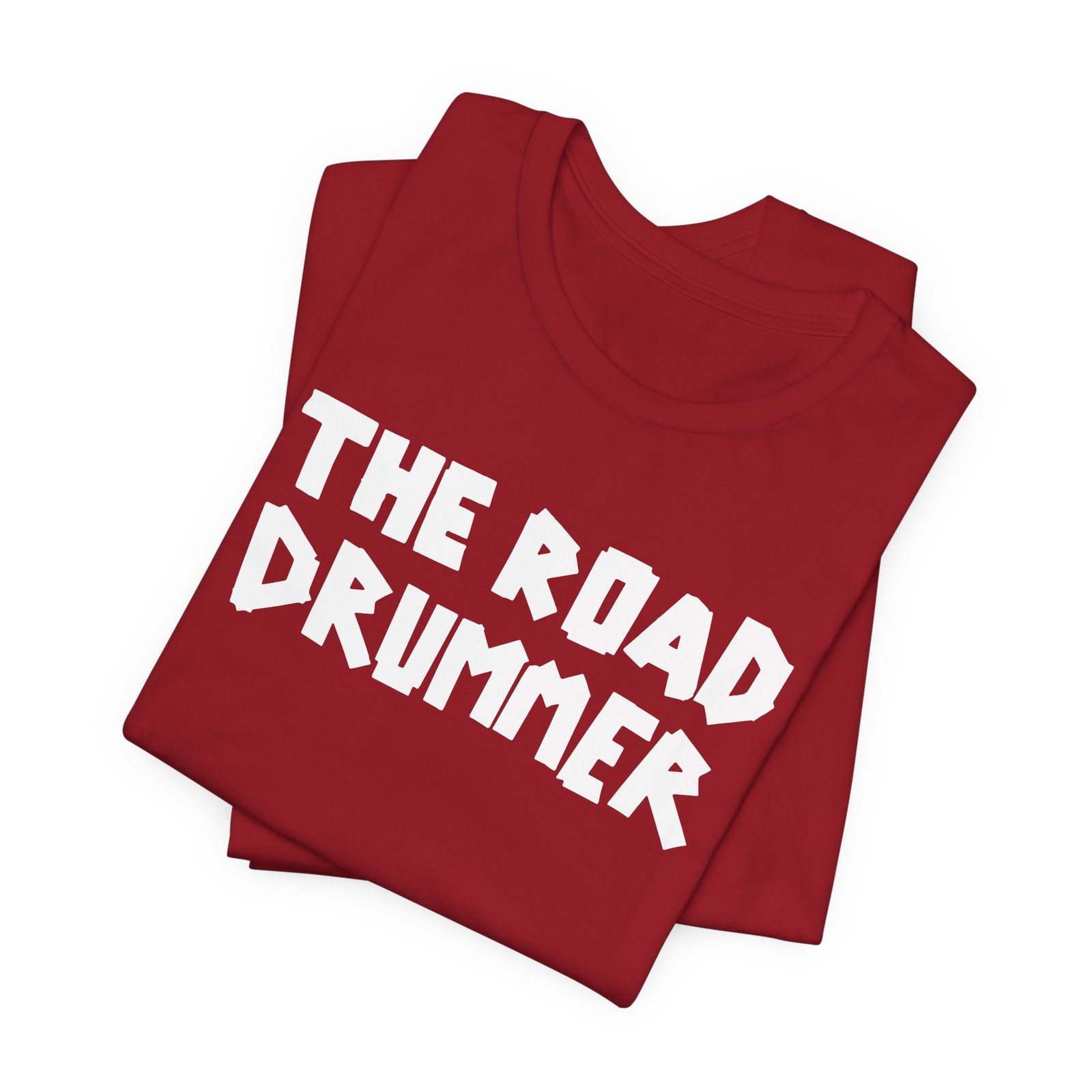 Electrical Tape Name - The Road Drummer Logo T-Shirt - Image 83