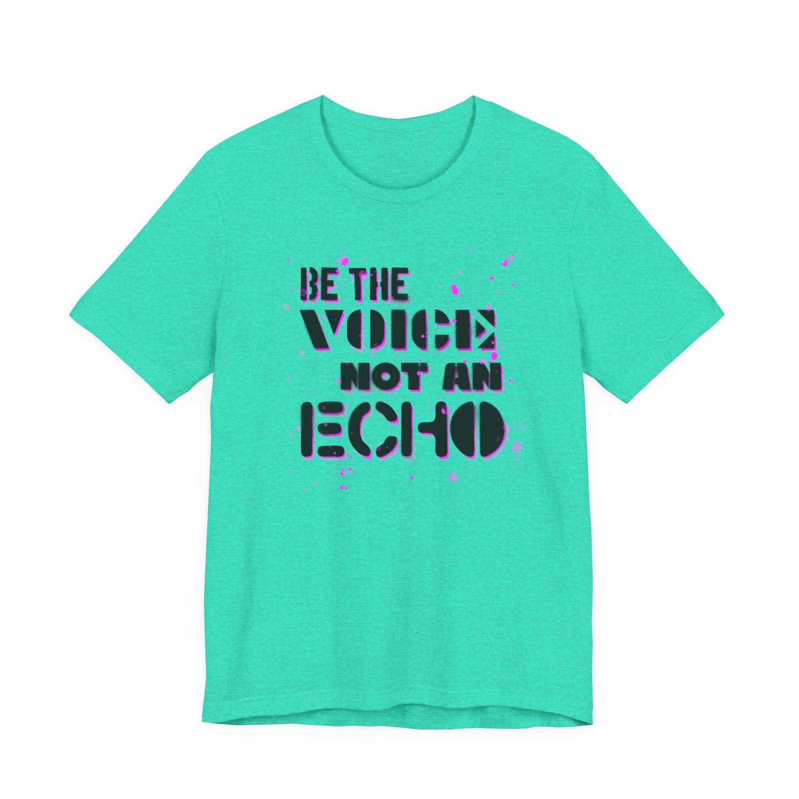 Be the Voice Not the an Echo - The Road Drummer Bucket T-Shirt - Image 65