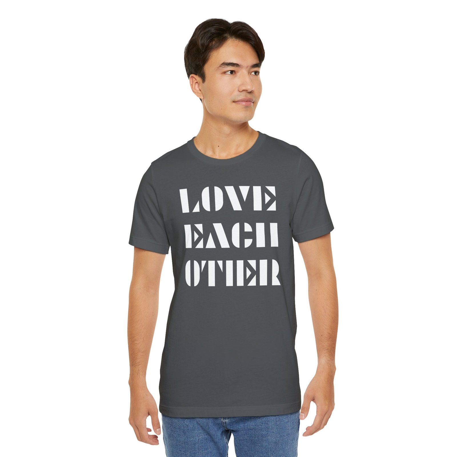 LOVE EACH OTHER - The Road Drummer Bucket T-Shirt - Image 126