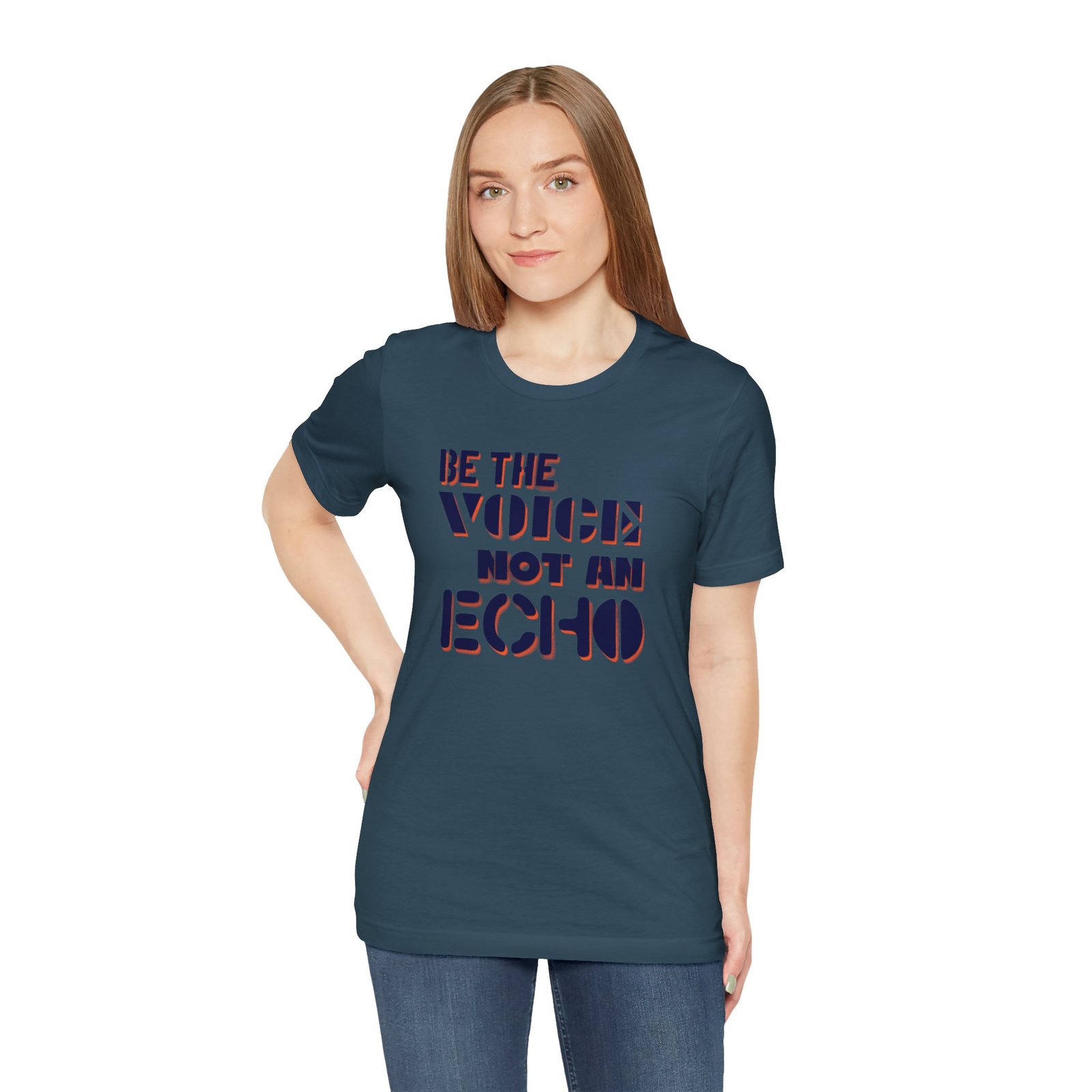 Be the Voice Not the an Echo - The Road Drummer Bucket T-Shirt - Image 23