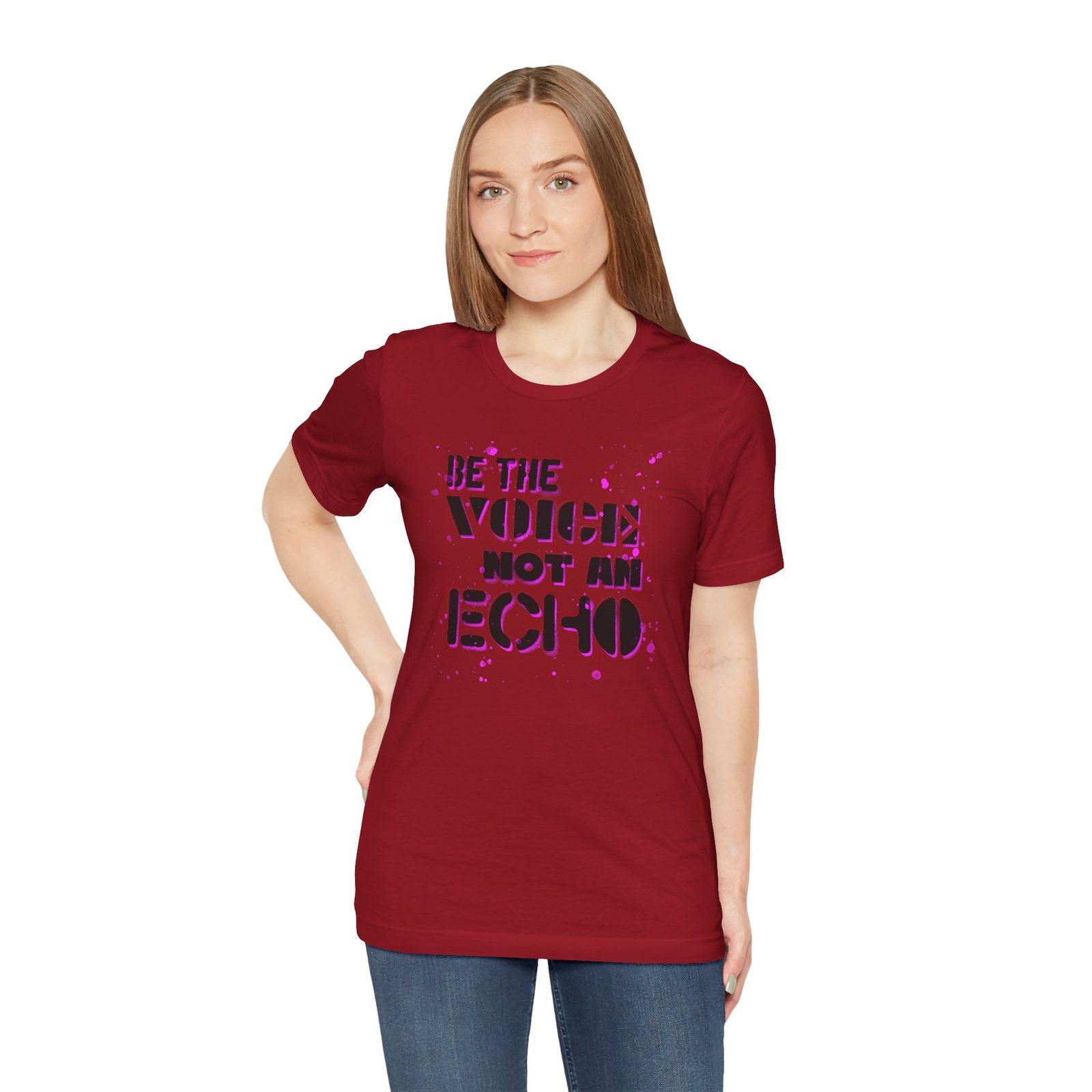 Be the Voice Not the an Echo - The Road Drummer Bucket T-Shirt - Image 55