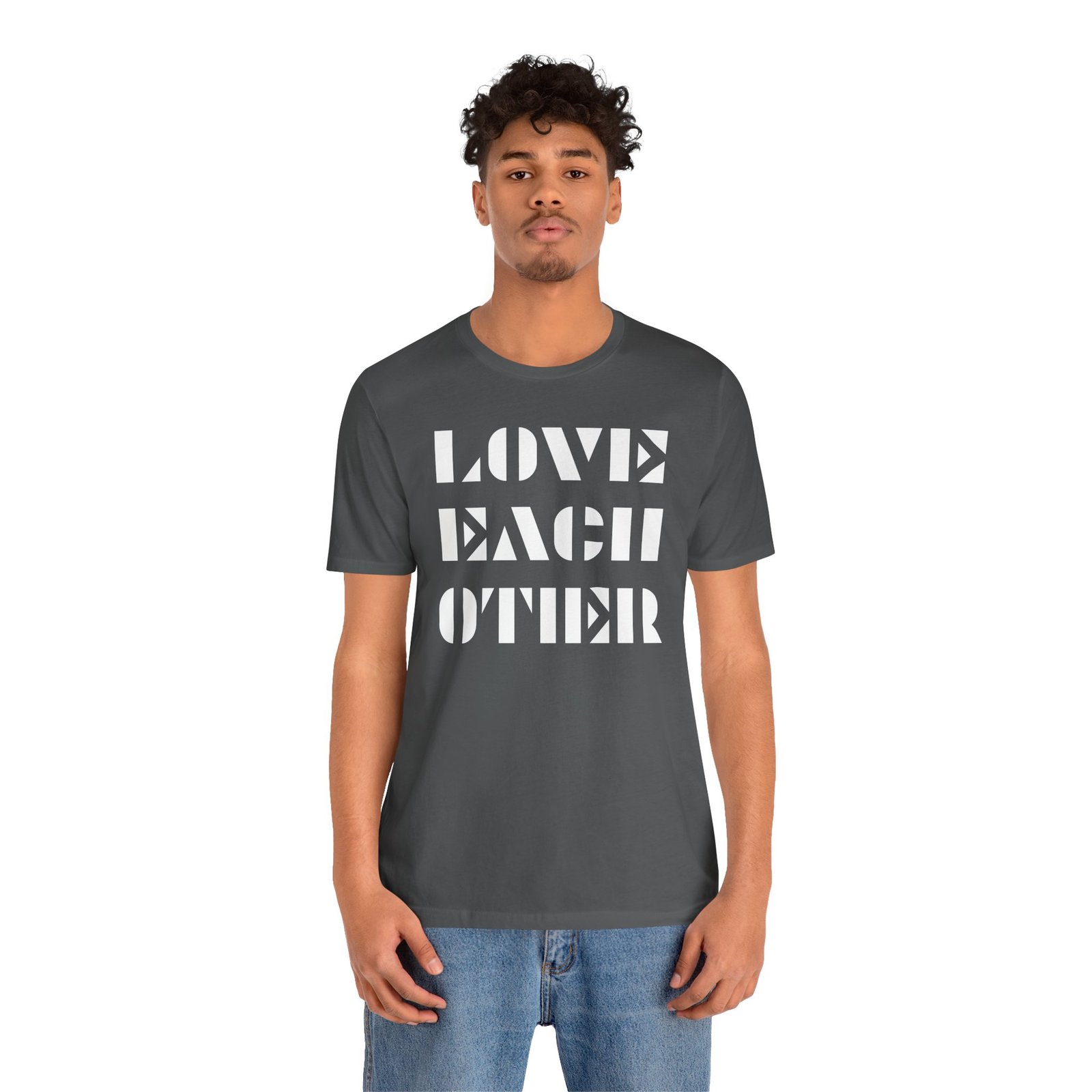 LOVE EACH OTHER - The Road Drummer Bucket T-Shirt - Image 123