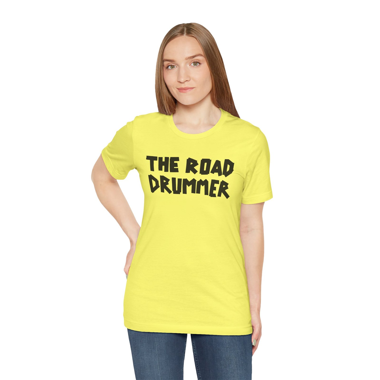Electrical Tape Name - The Road Drummer Logo T-Shirt - Image 39
