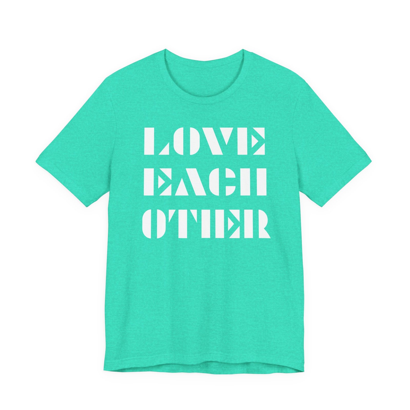 LOVE EACH OTHER - The Road Drummer Bucket T-Shirt - Image 74