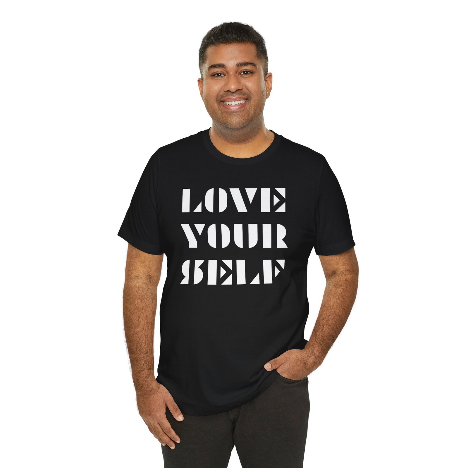 LOVE YOUR SELF - The Road Drummer Bucket T-Shirt - Image 129