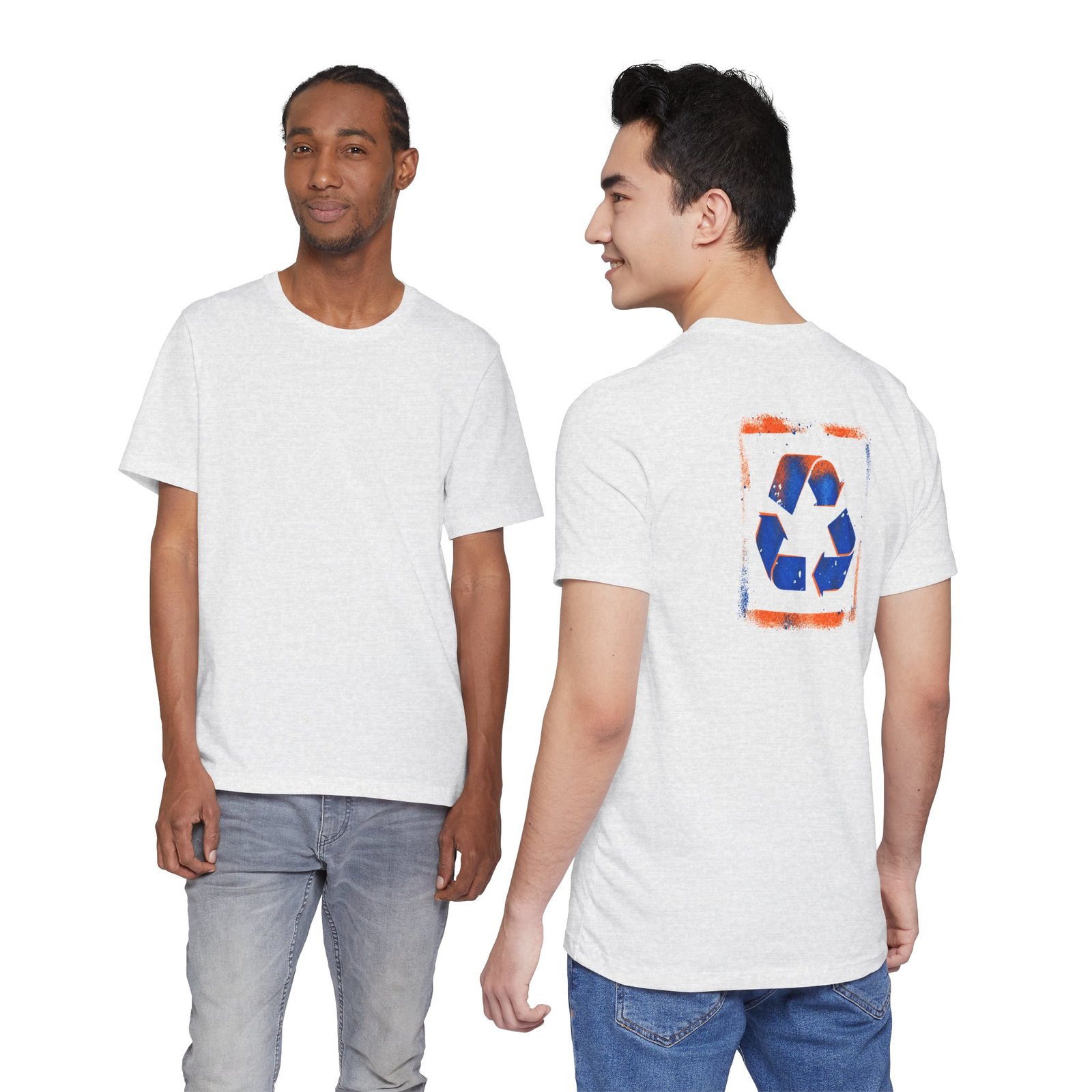 Recycle Symbol - The Road Drummer Bucket T-Shirt - Image 13