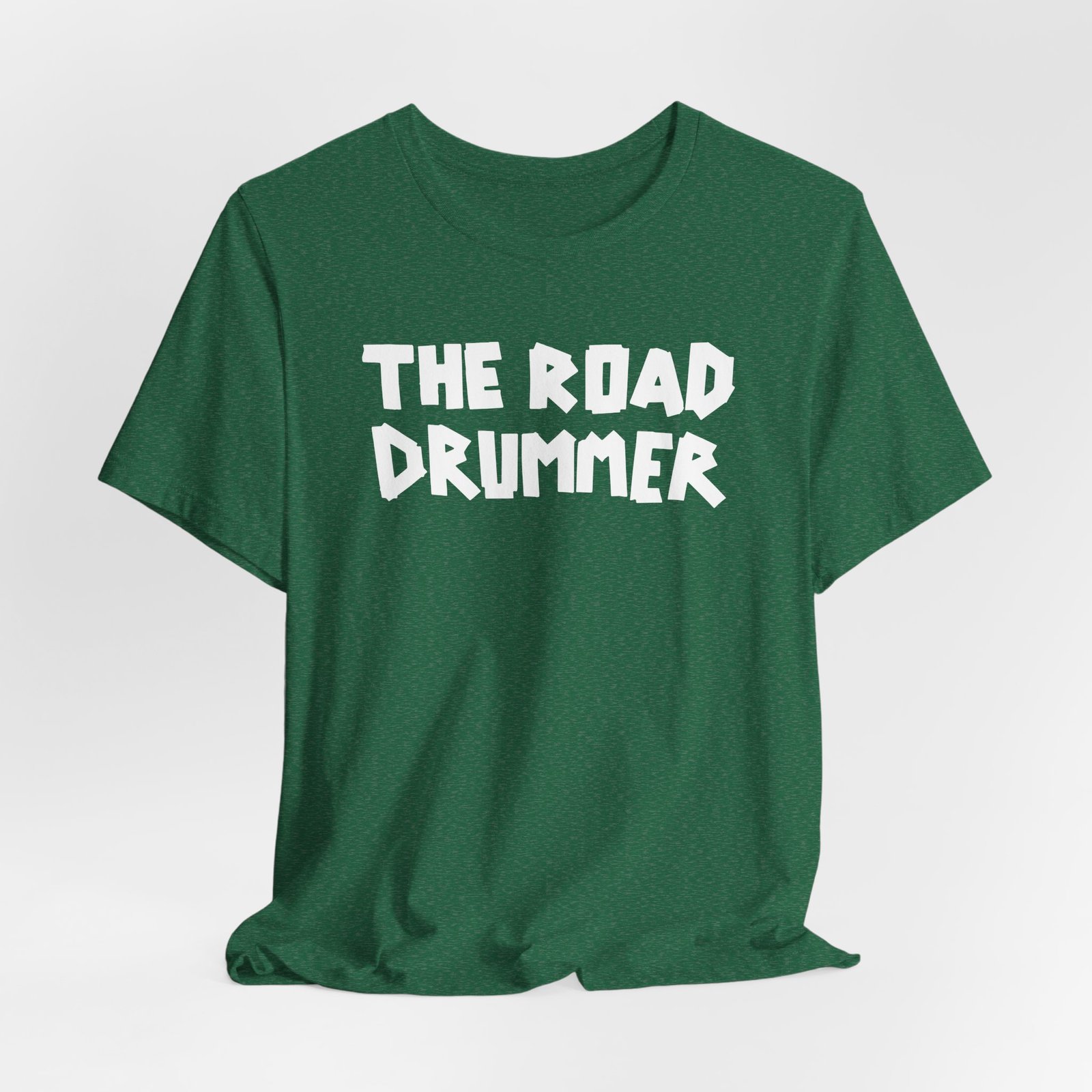 Electrical Tape Name - The Road Drummer Logo T-Shirt - Image 44