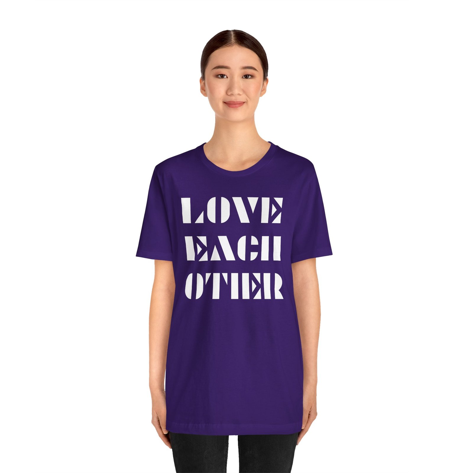 LOVE EACH OTHER - The Road Drummer Bucket T-Shirt - Image 48