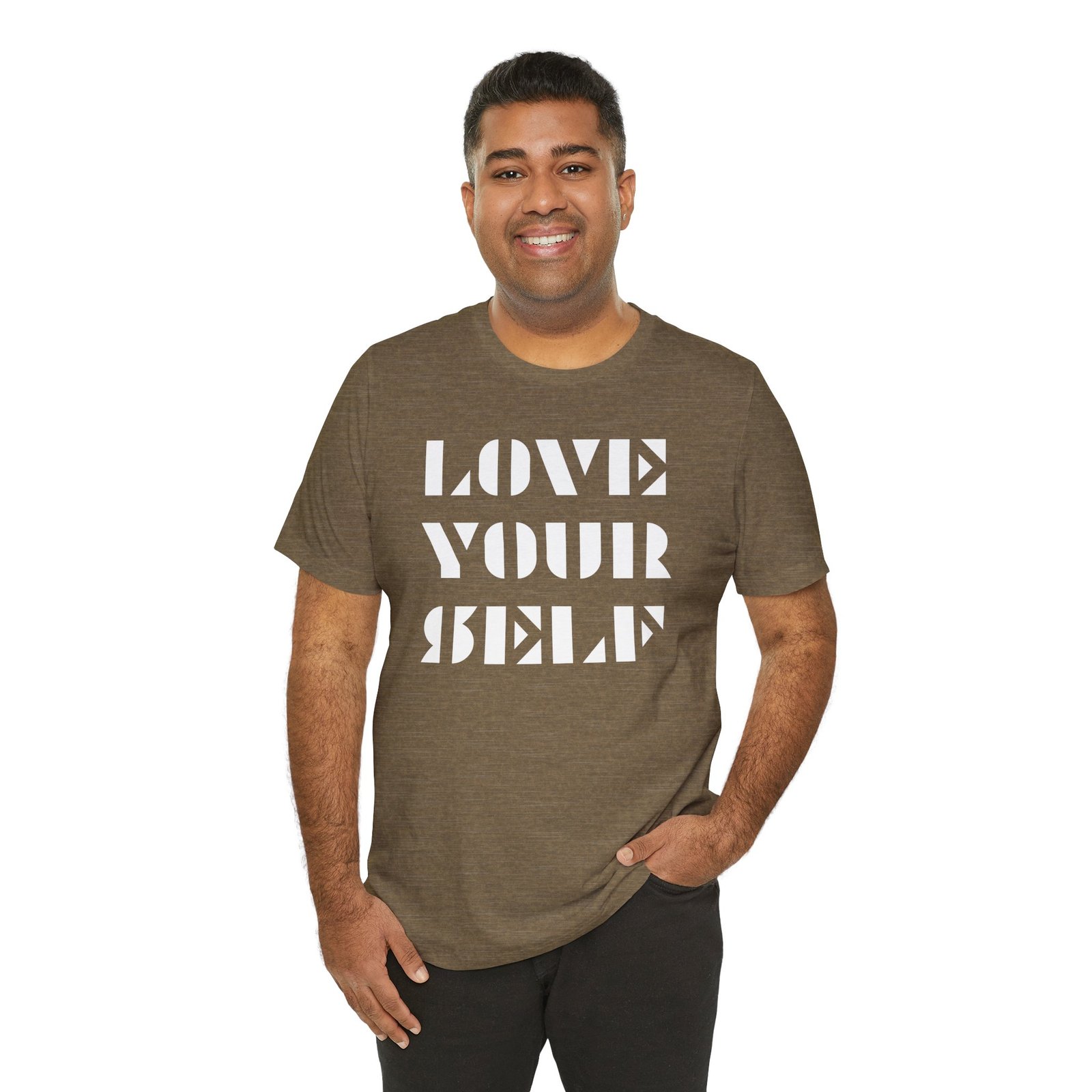 LOVE YOUR SELF - The Road Drummer Bucket T-Shirt - Image 154