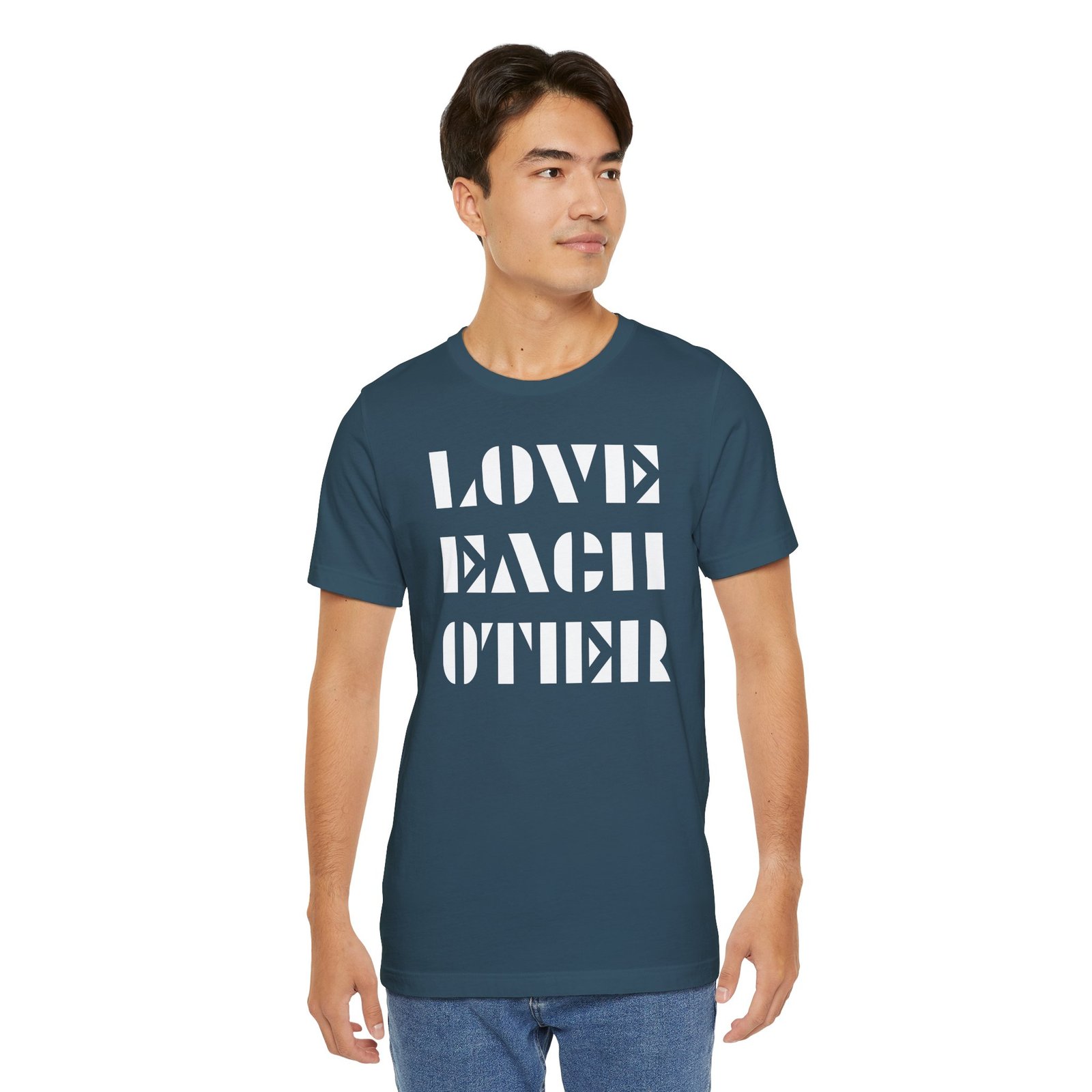 LOVE EACH OTHER - The Road Drummer Bucket T-Shirt - Image 20