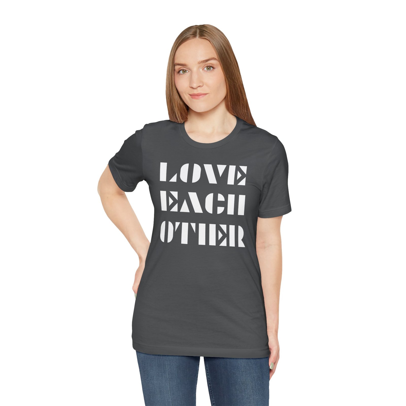 LOVE EACH OTHER - The Road Drummer Bucket T-Shirt - Image 124