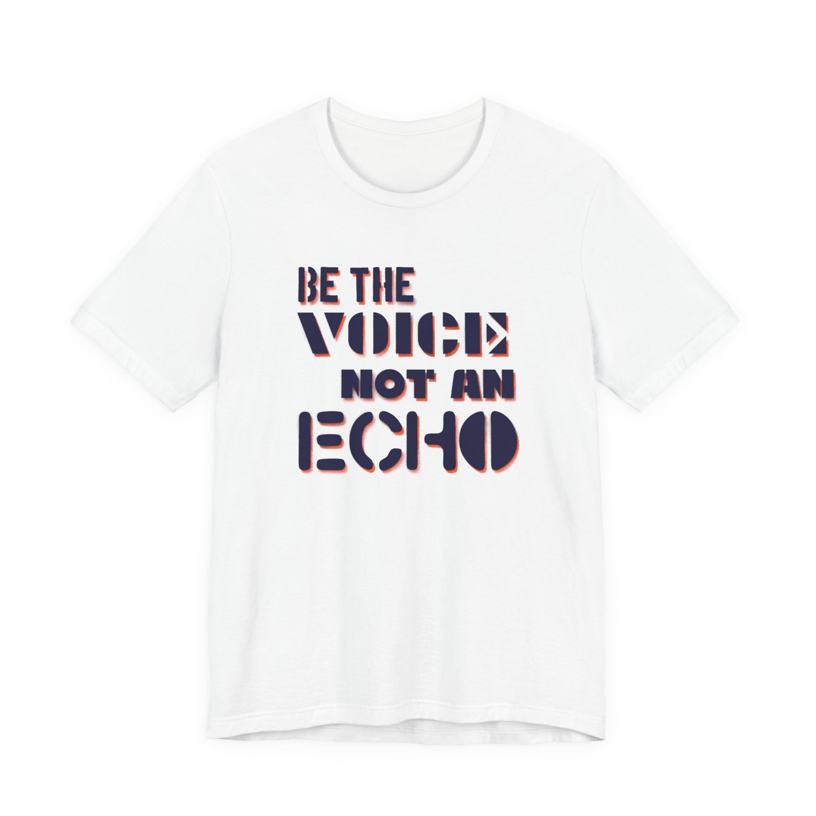 Be the Voice Not the an Echo - The Road Drummer Bucket T-Shirt