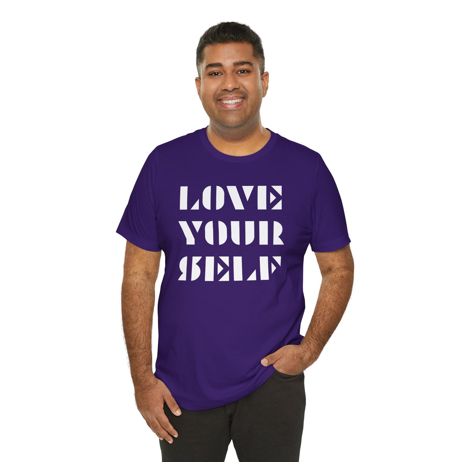 LOVE YOUR SELF - The Road Drummer Bucket T-Shirt - Image 59