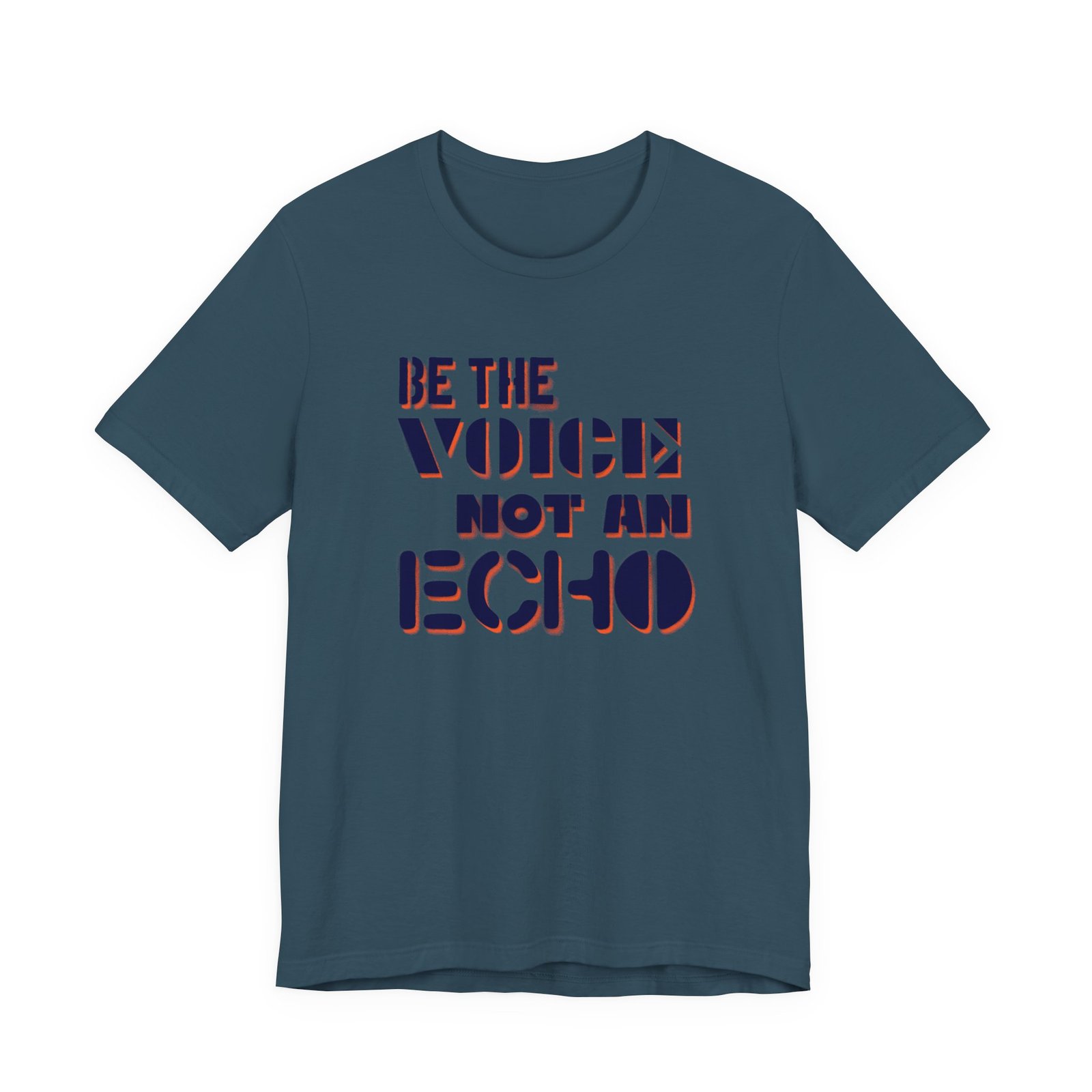 Be the Voice Not the an Echo - The Road Drummer Bucket T-Shirt - Image 17