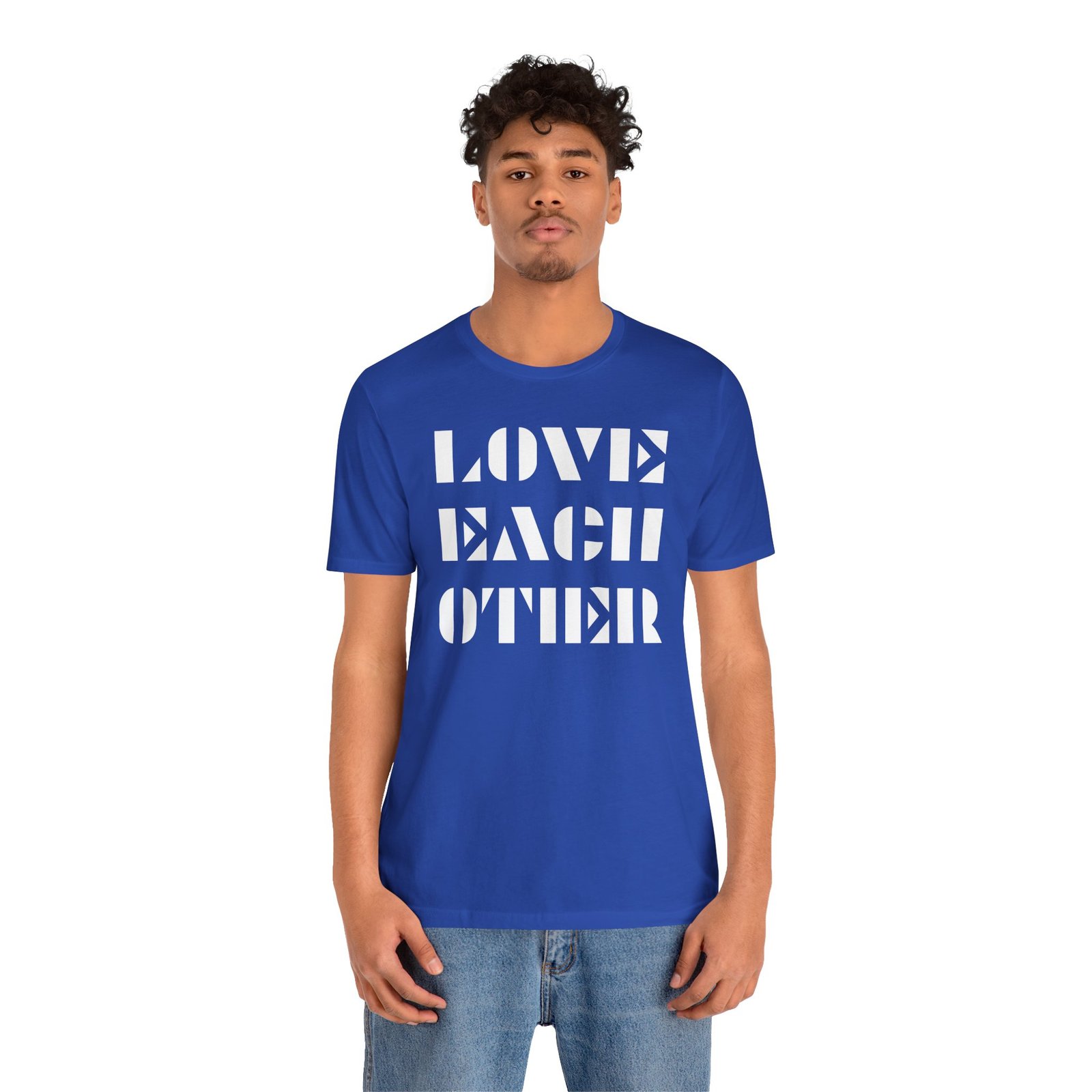 LOVE EACH OTHER - The Road Drummer Bucket T-Shirt - Image 90