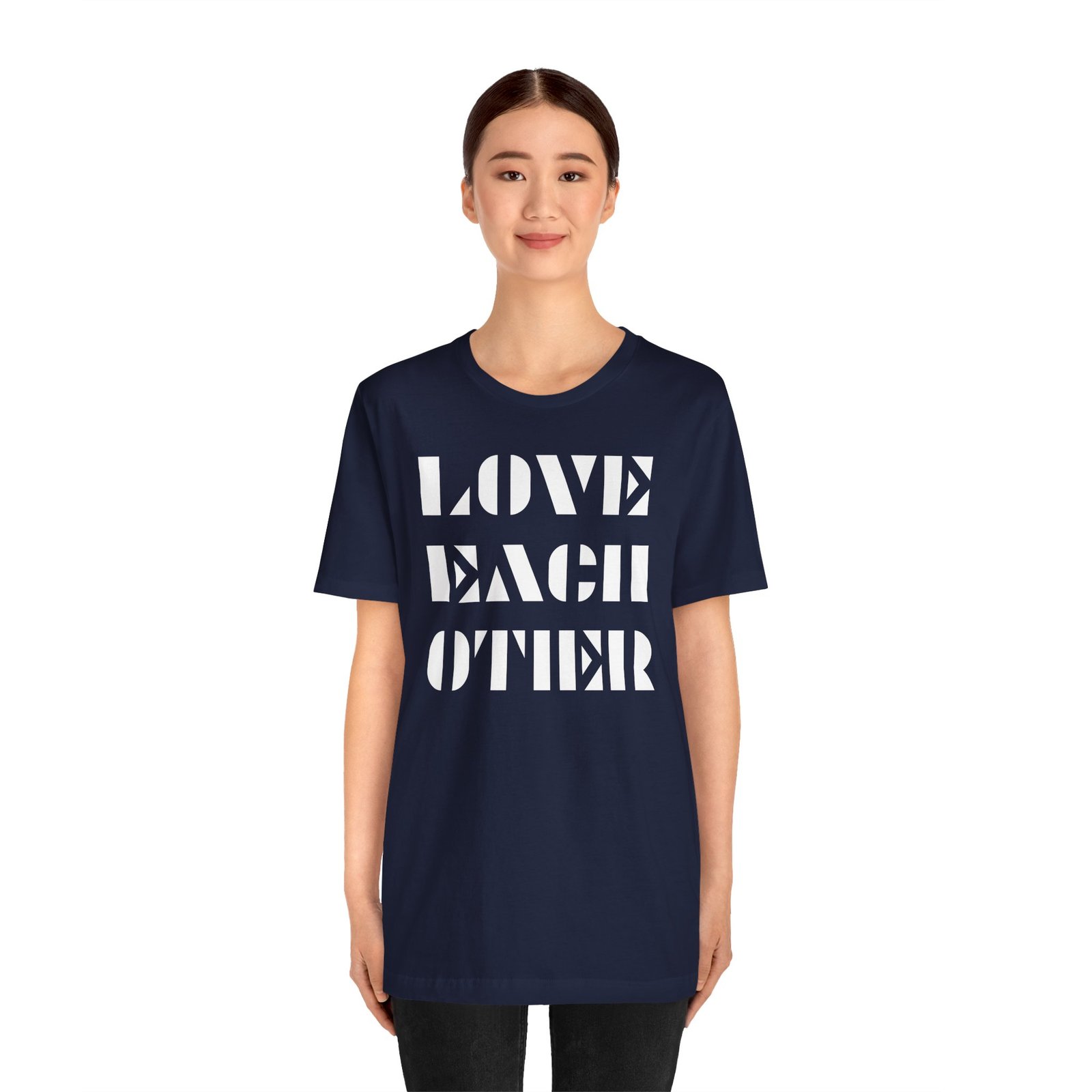 LOVE EACH OTHER - The Road Drummer Bucket T-Shirt - Image 2