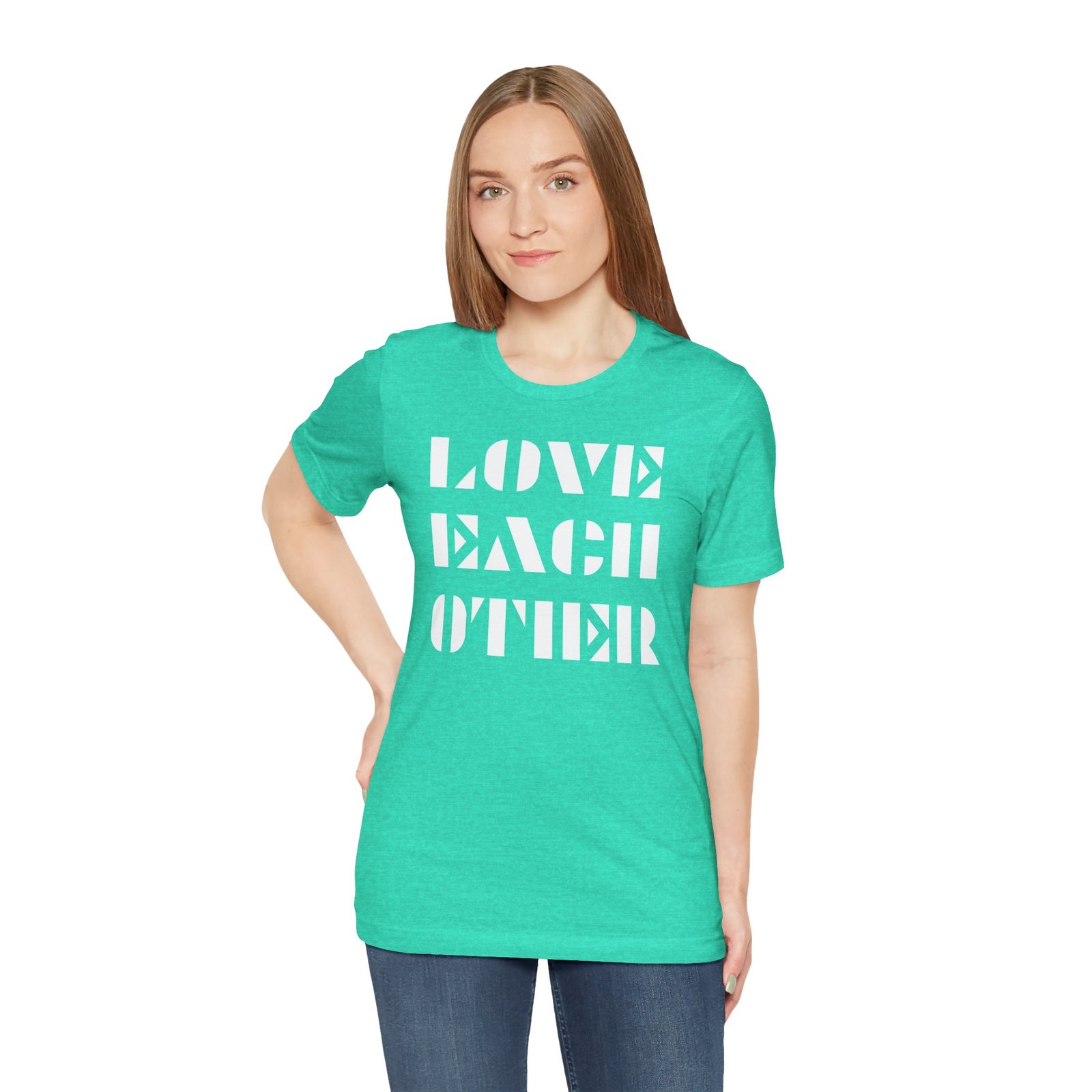 LOVE EACH OTHER - The Road Drummer Bucket T-Shirt - Image 80