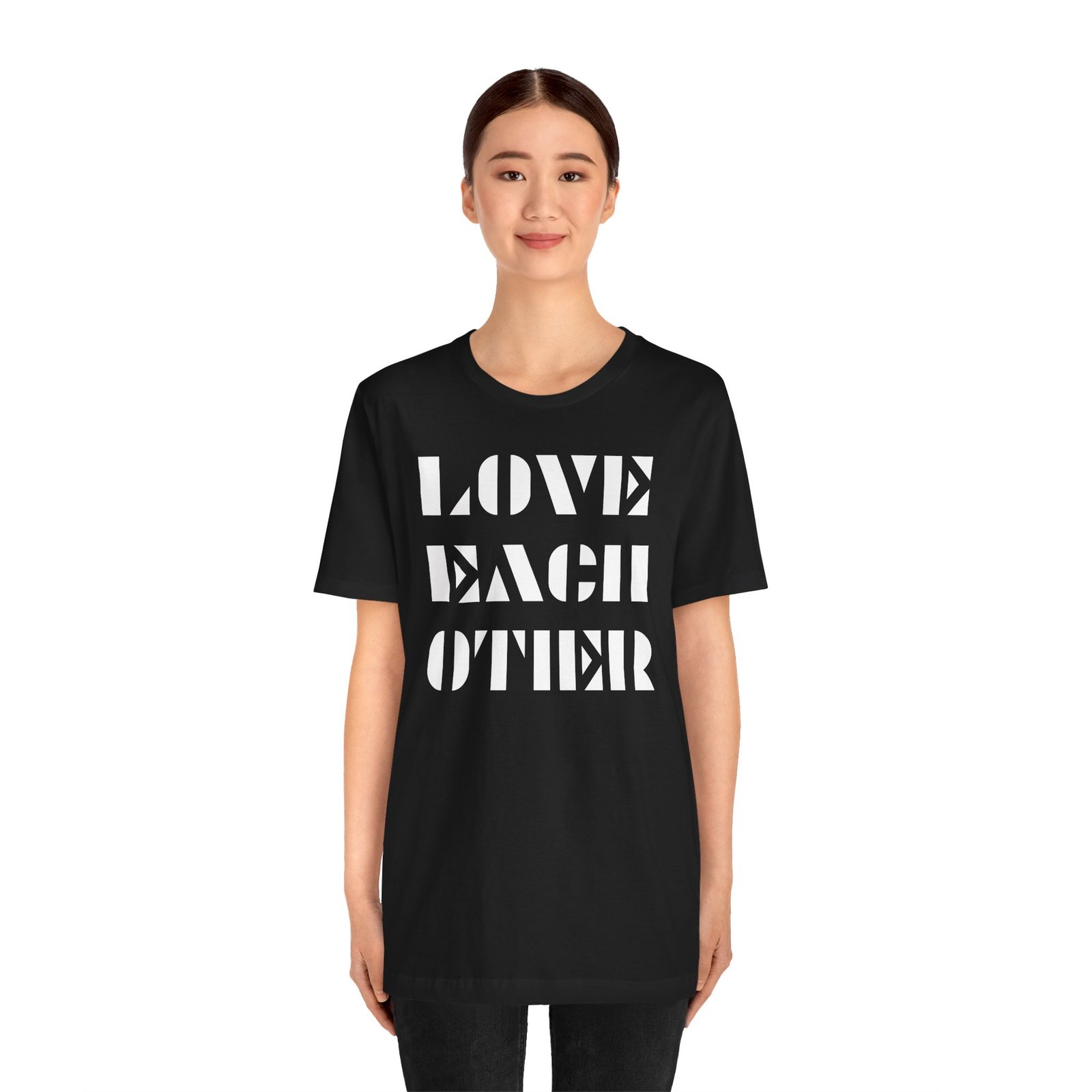 LOVE EACH OTHER - The Road Drummer Bucket T-Shirt - Image 111