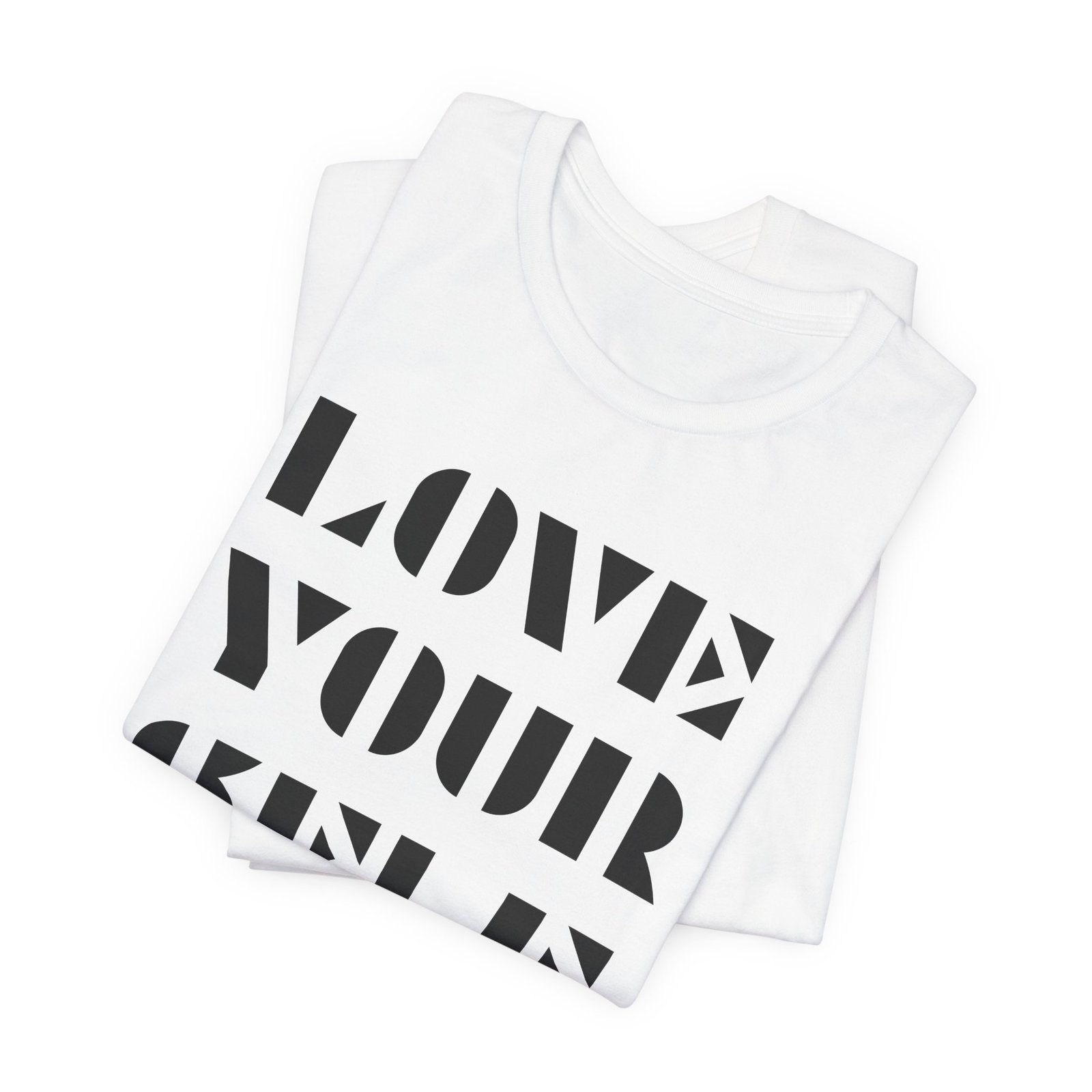 LOVE YOUR SELF - The Road Drummer Bucket T-Shirt - Image 4