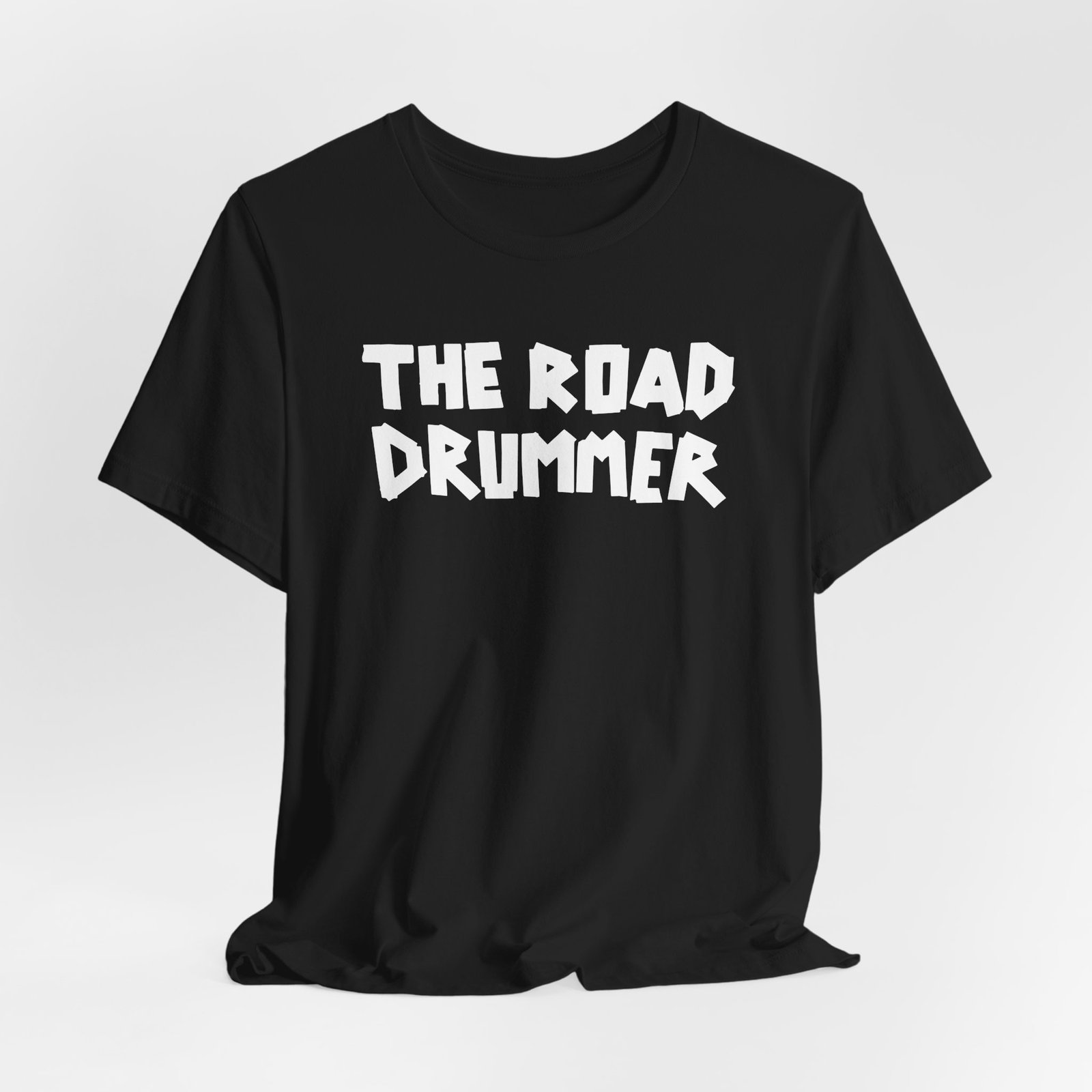 Electrical Tape Name - The Road Drummer Logo T-Shirt - Image 21