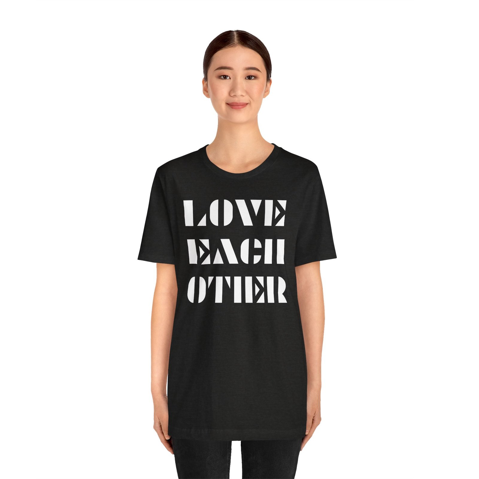 LOVE EACH OTHER - The Road Drummer Bucket T-Shirt - Image 56