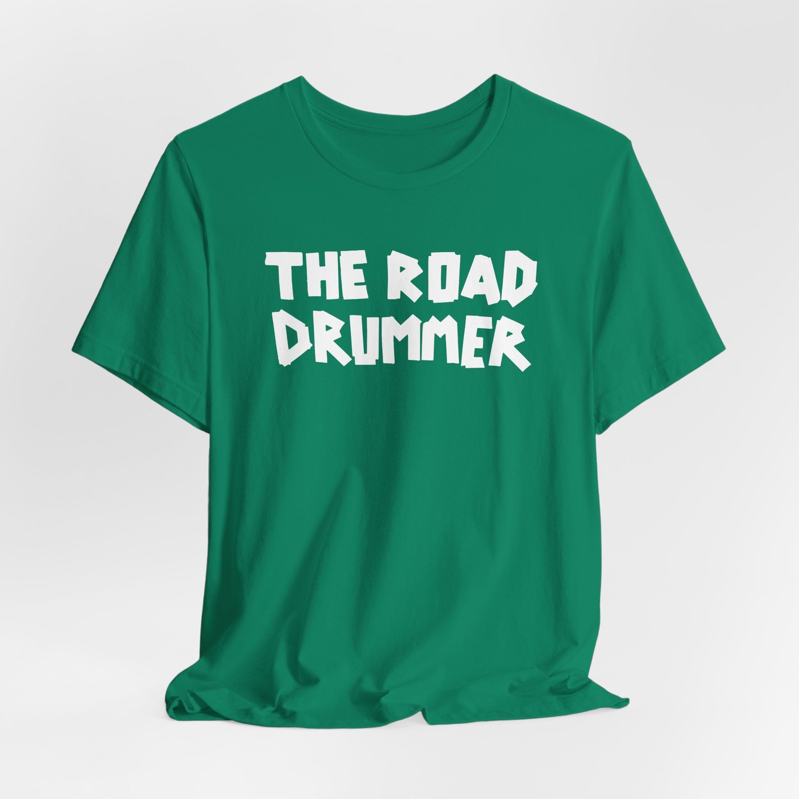 Electrical Tape Name - The Road Drummer Logo T-Shirt - Image 52
