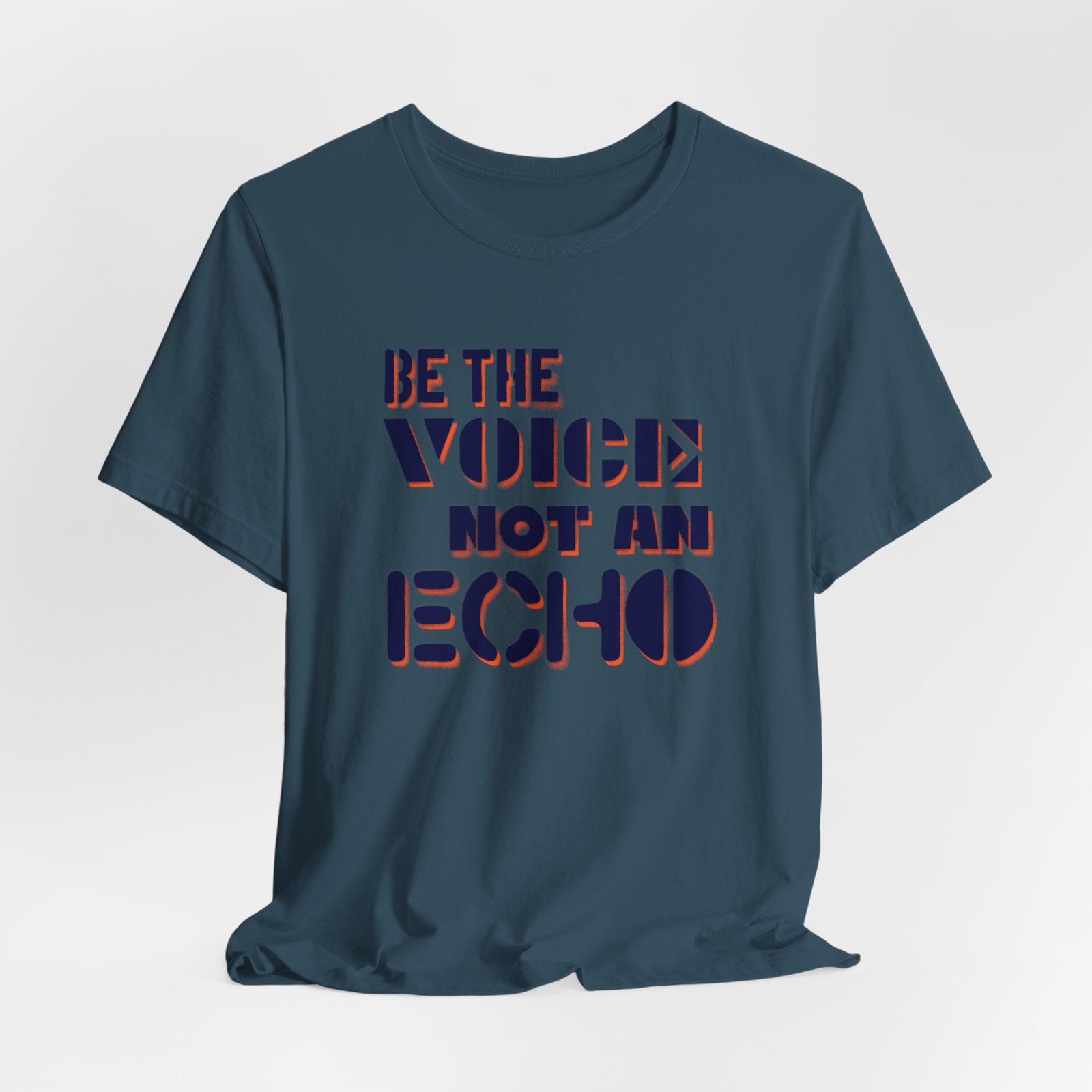 Be the Voice Not the an Echo - The Road Drummer Bucket T-Shirt - Image 20