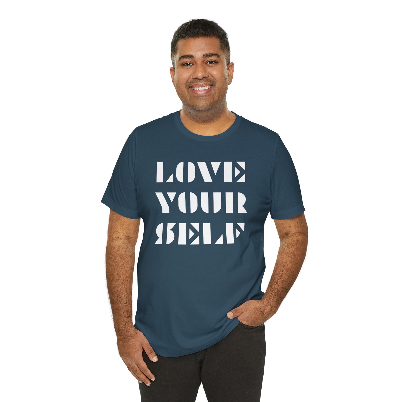 LOVE YOUR SELF - The Road Drummer Bucket T-Shirt - Image 29