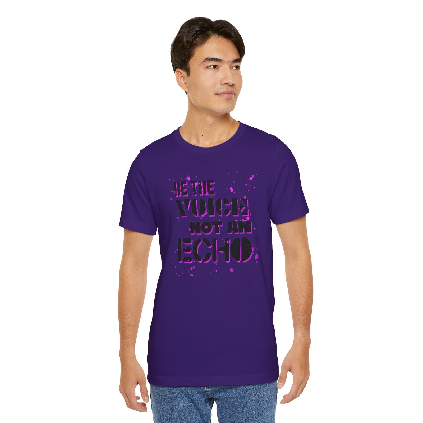 Be the Voice Not the an Echo - The Road Drummer Bucket T-Shirt - Image 46