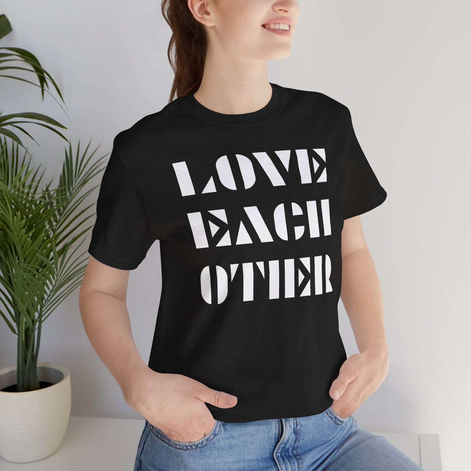 LOVE EACH OTHER - The Road Drummer Bucket T-Shirt - Image 61