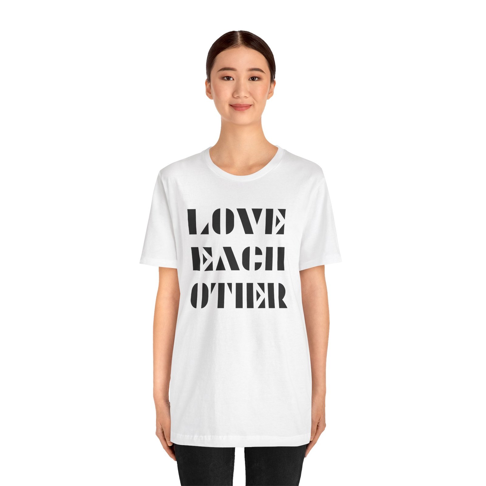 LOVE EACH OTHER - The Road Drummer Bucket T-Shirt - Image 10