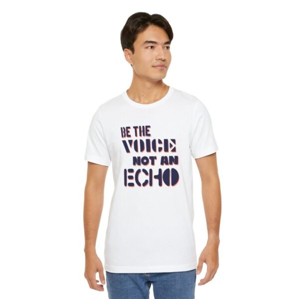Be the Voice Not the an Echo - The Road Drummer Bucket T-Shirt