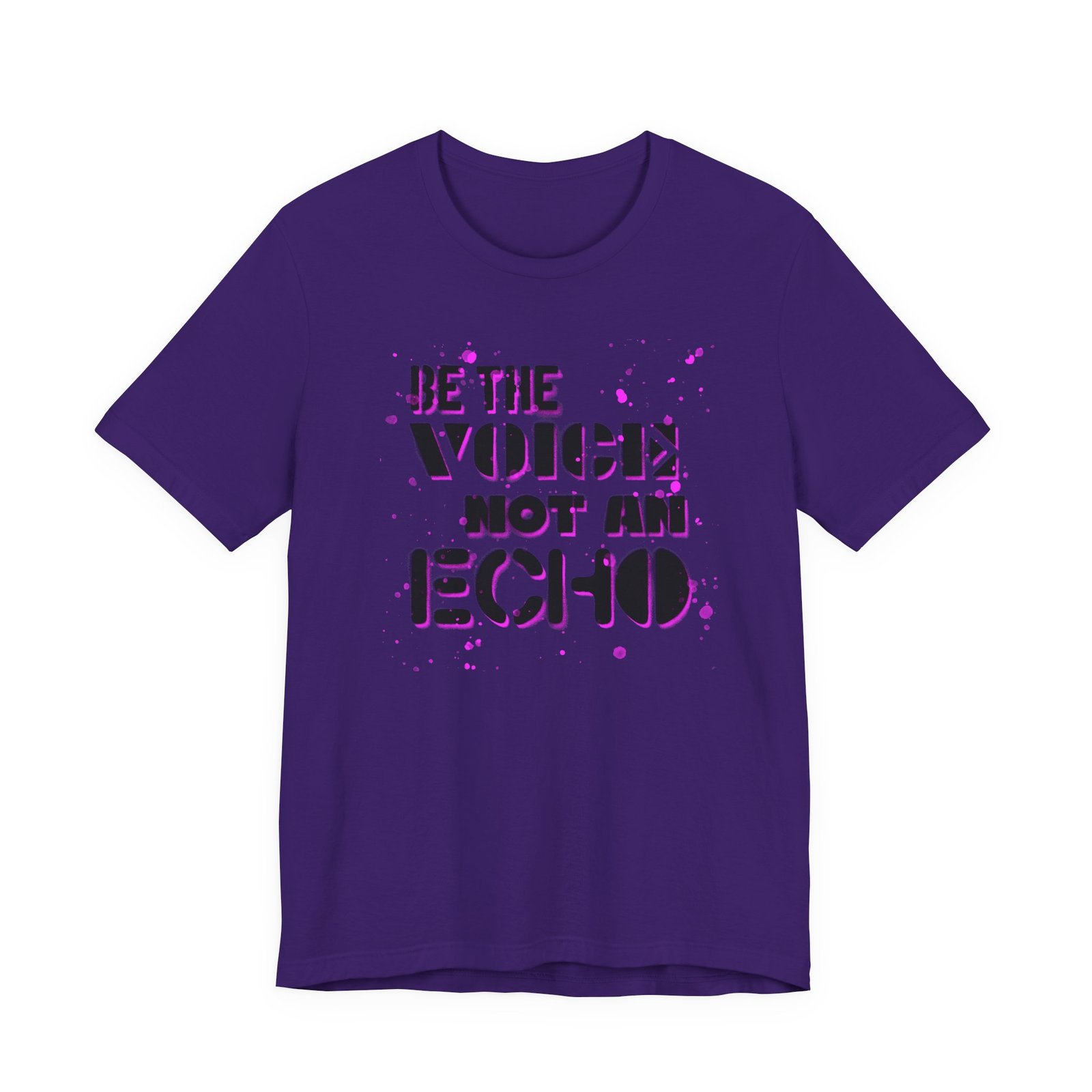 Be the Voice Not the an Echo - The Road Drummer Bucket T-Shirt - Image 41