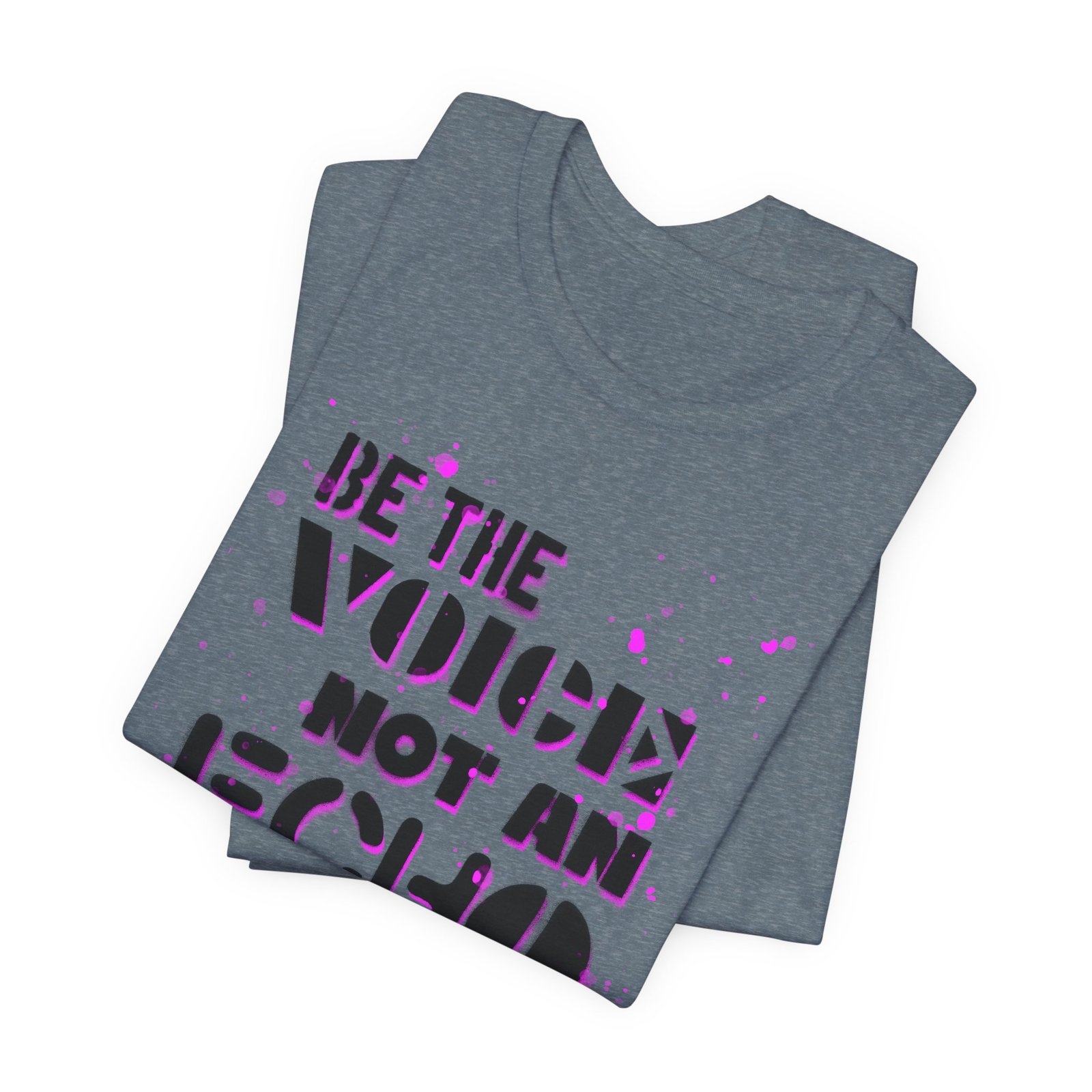Be the Voice Not the an Echo - The Road Drummer Bucket T-Shirt - Image 75
