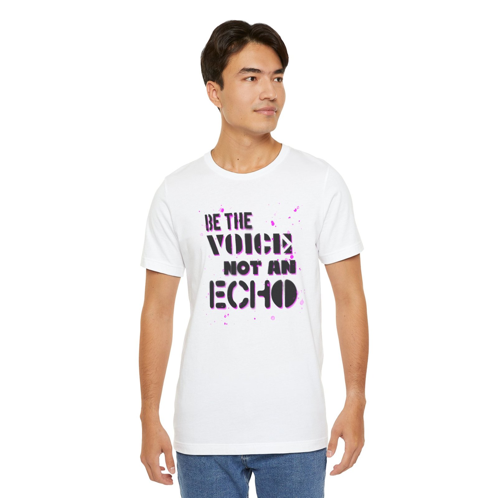 Be the Voice Not the an Echo - The Road Drummer Bucket T-Shirt - Image 7