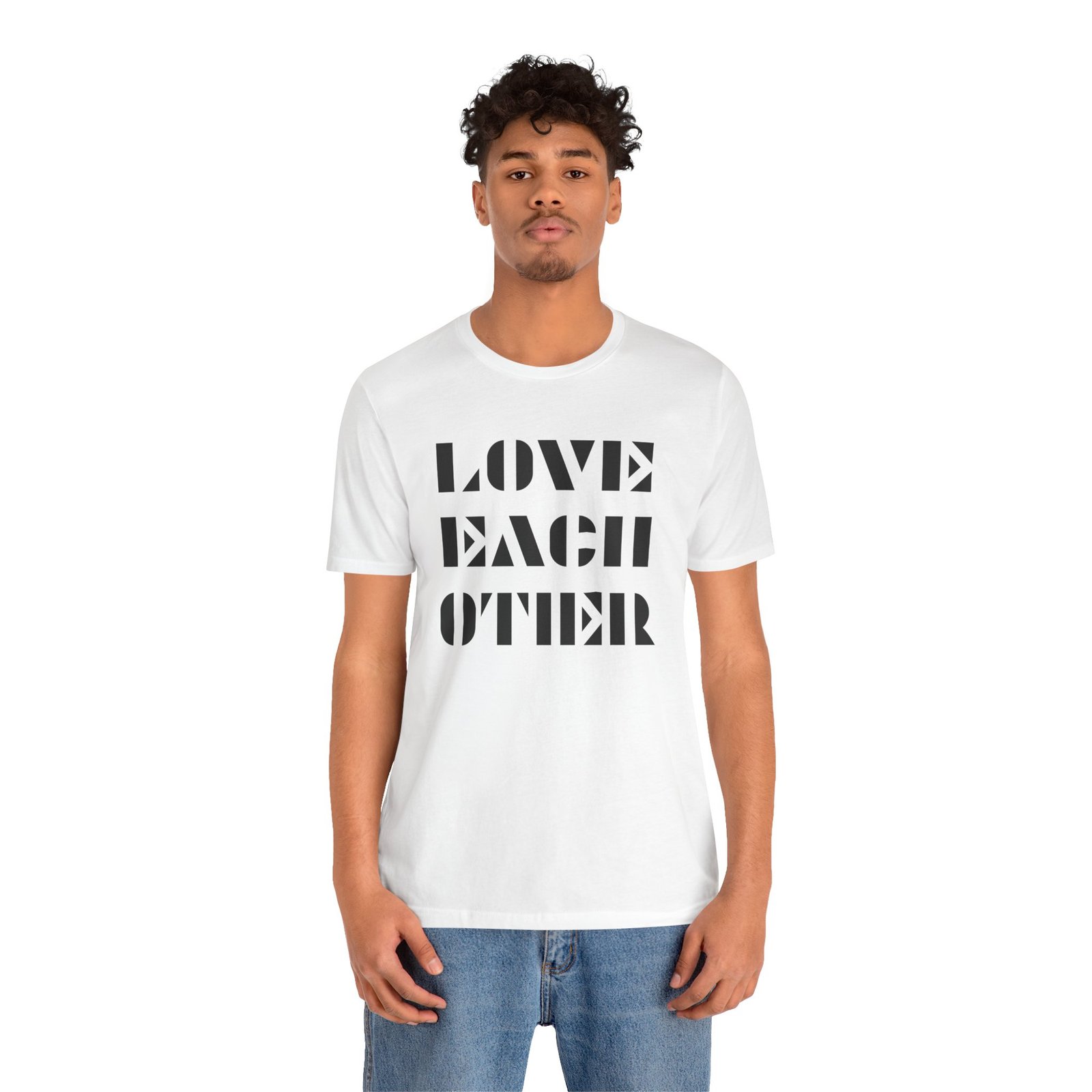 LOVE EACH OTHER - The Road Drummer Bucket T-Shirt - Image 11