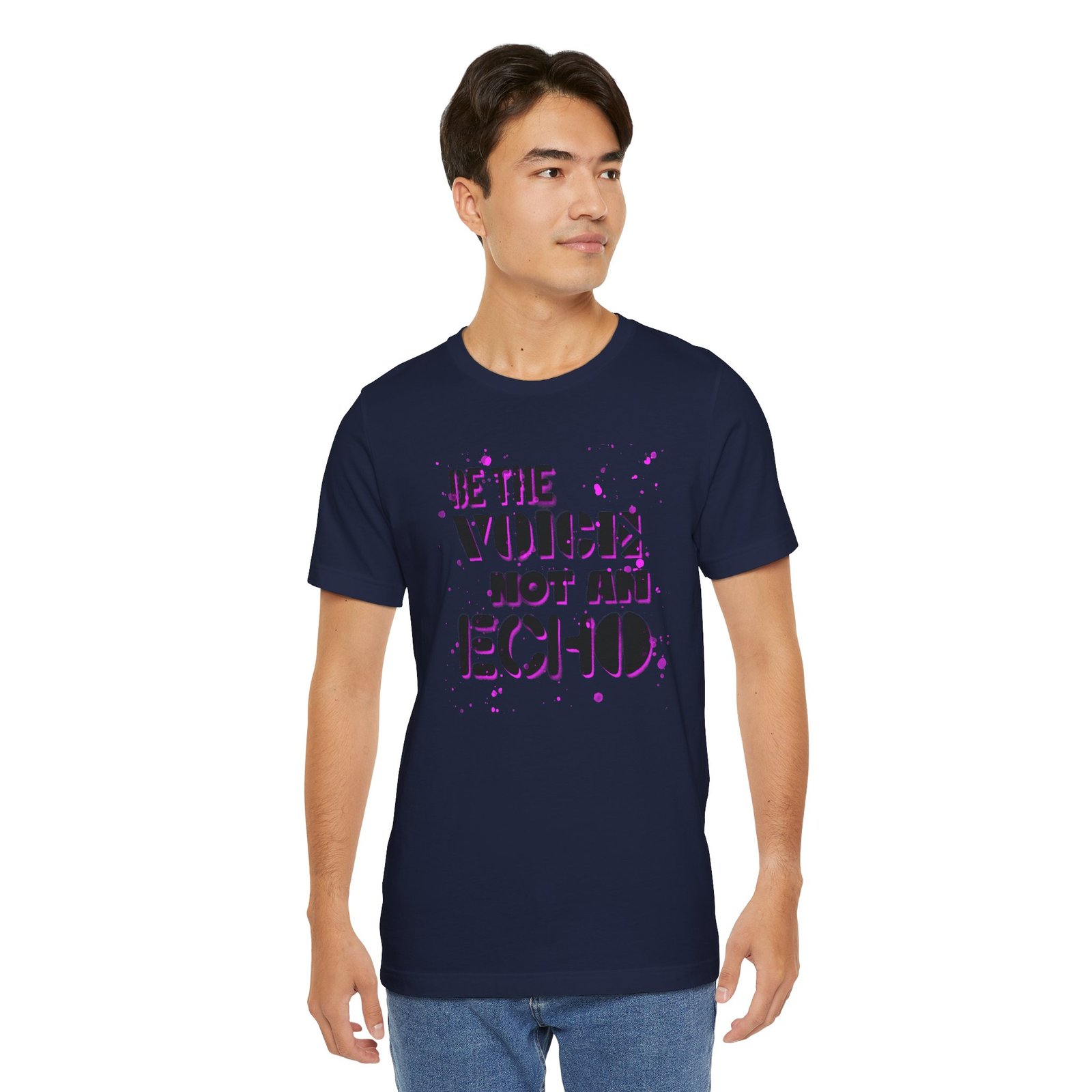 Be the Voice Not the an Echo - The Road Drummer Bucket T-Shirt - Image 38