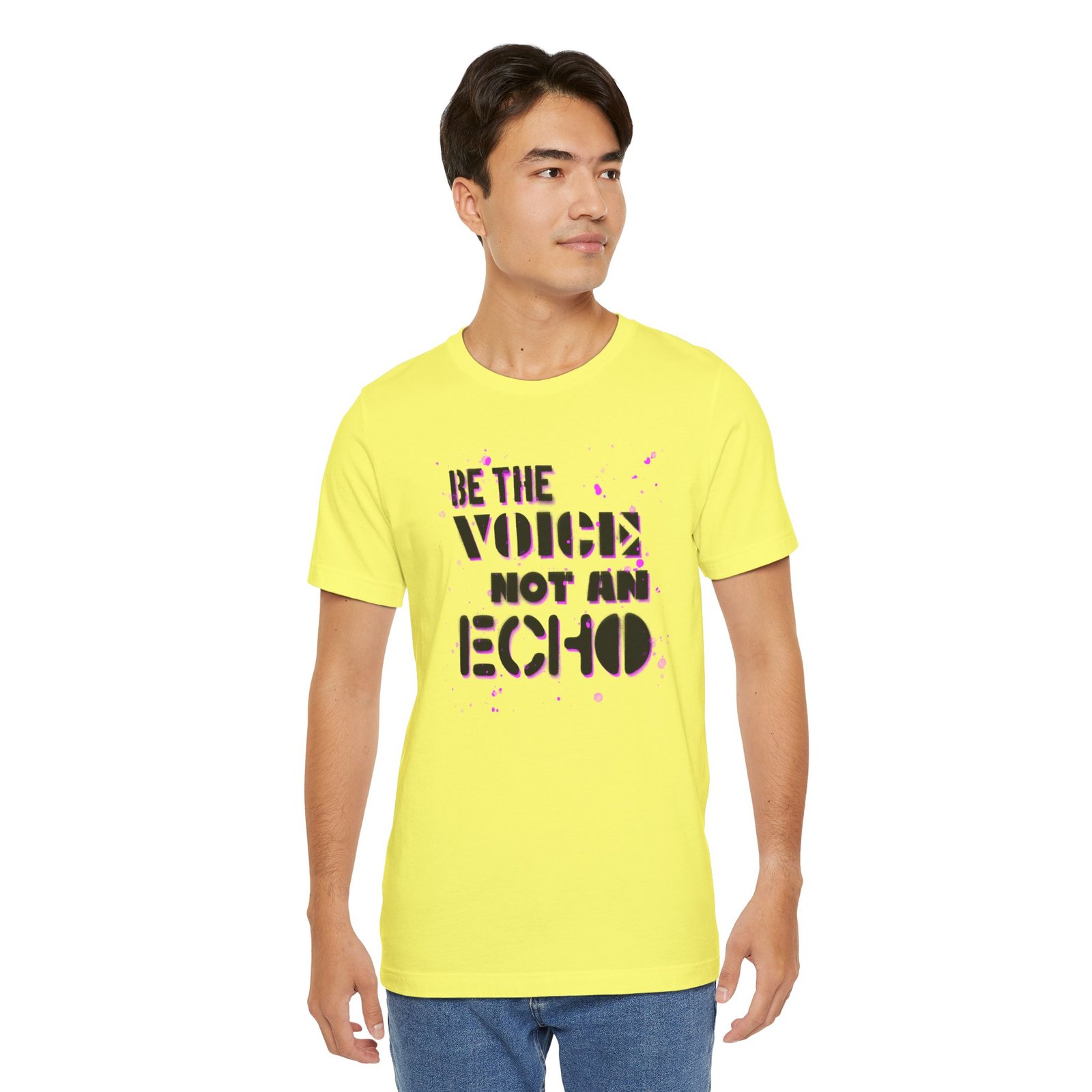 Be the Voice Not the an Echo - The Road Drummer Bucket T-Shirt - Image 22