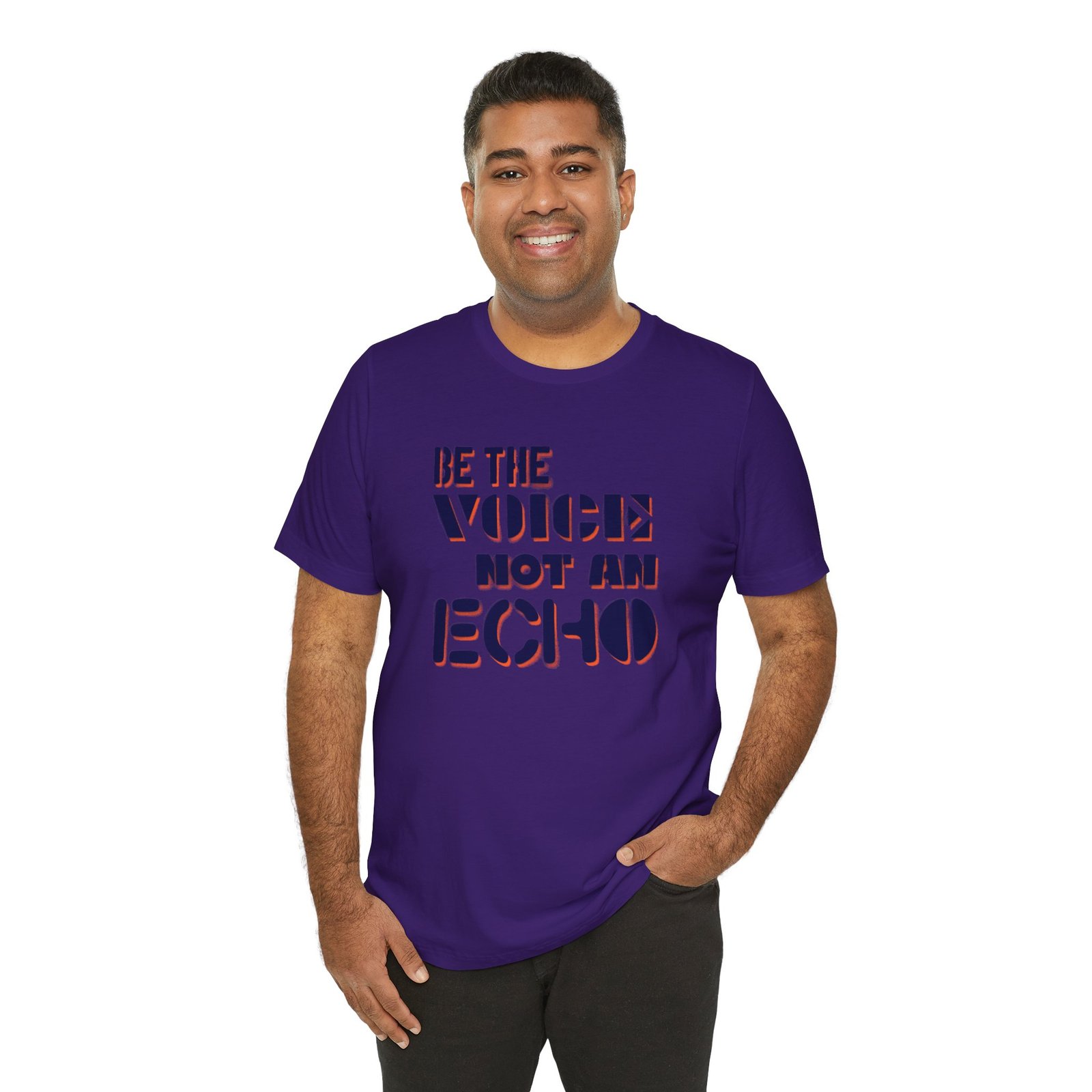 Be the Voice Not the an Echo - The Road Drummer Bucket T-Shirt - Image 37