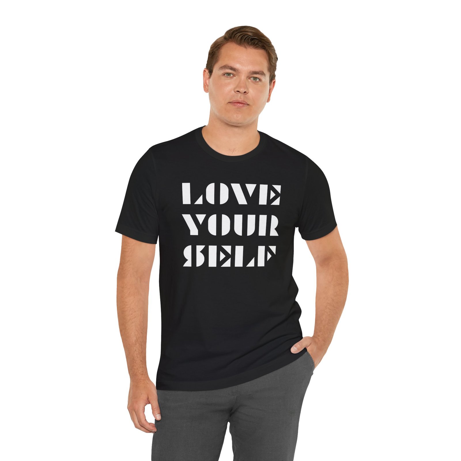 LOVE YOUR SELF - The Road Drummer Bucket T-Shirt - Image 127
