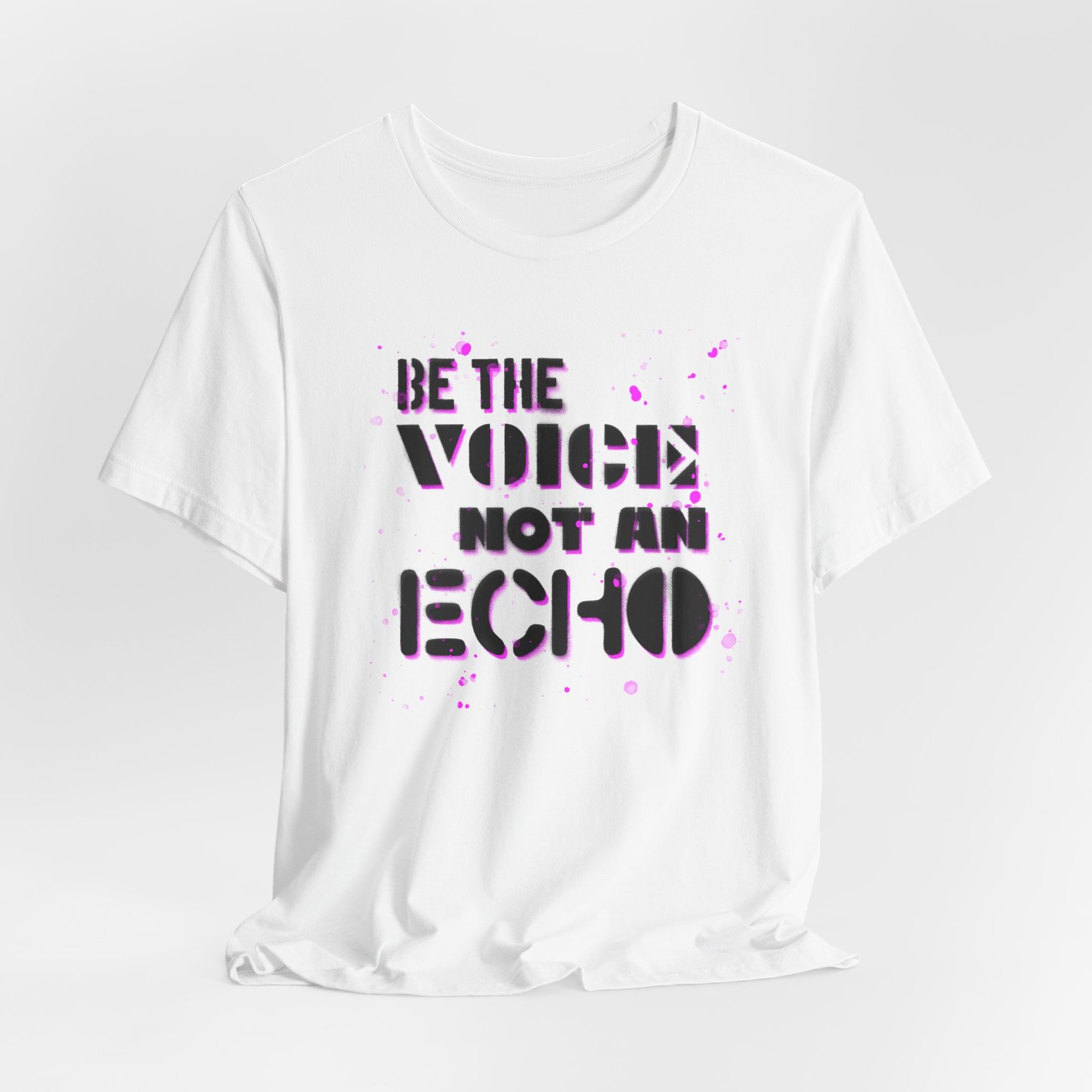 Be the Voice Not the an Echo - The Road Drummer Bucket T-Shirt - Image 5