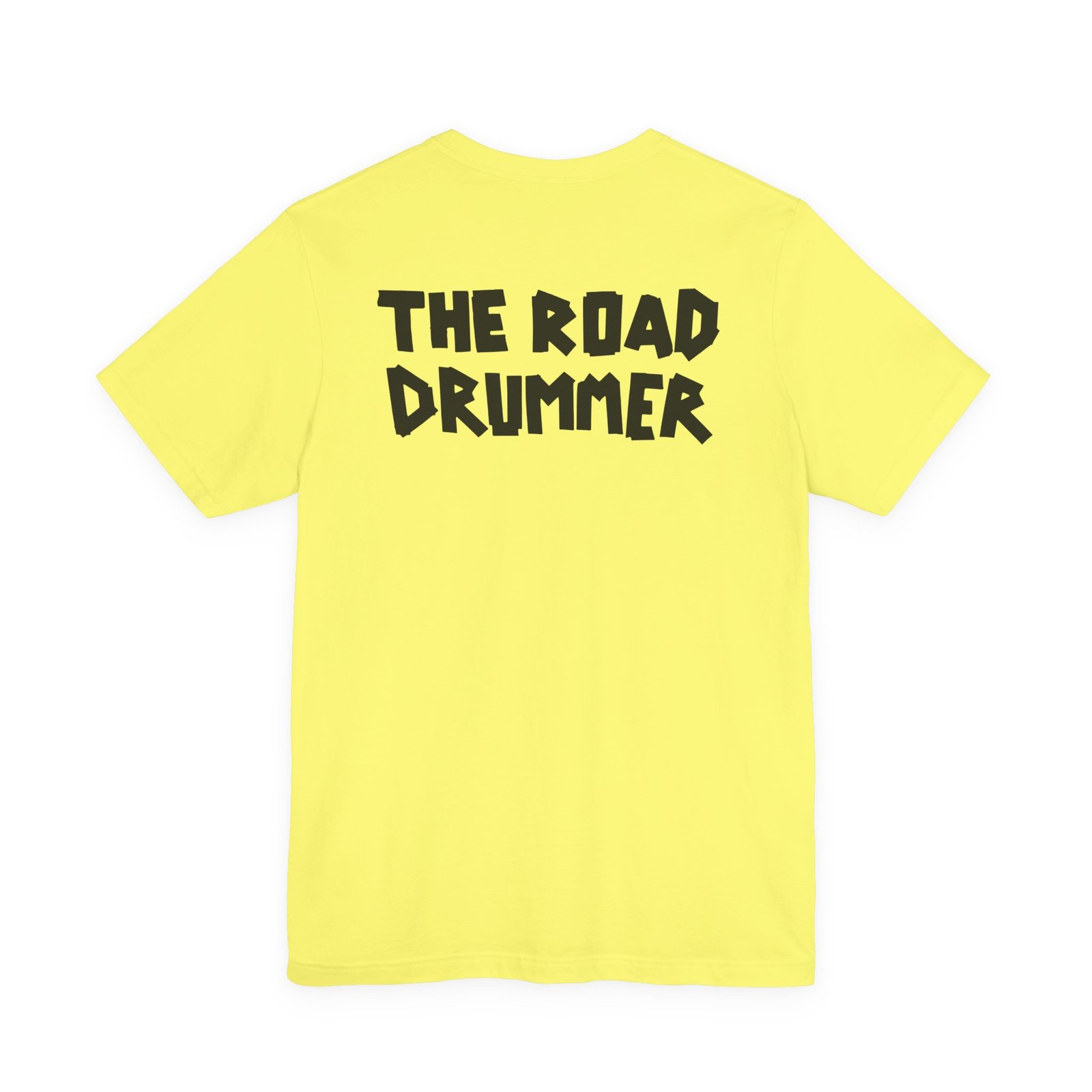 Electrical Tape Name BACK - The Road Drummer Logo T-Shirt - Image 30