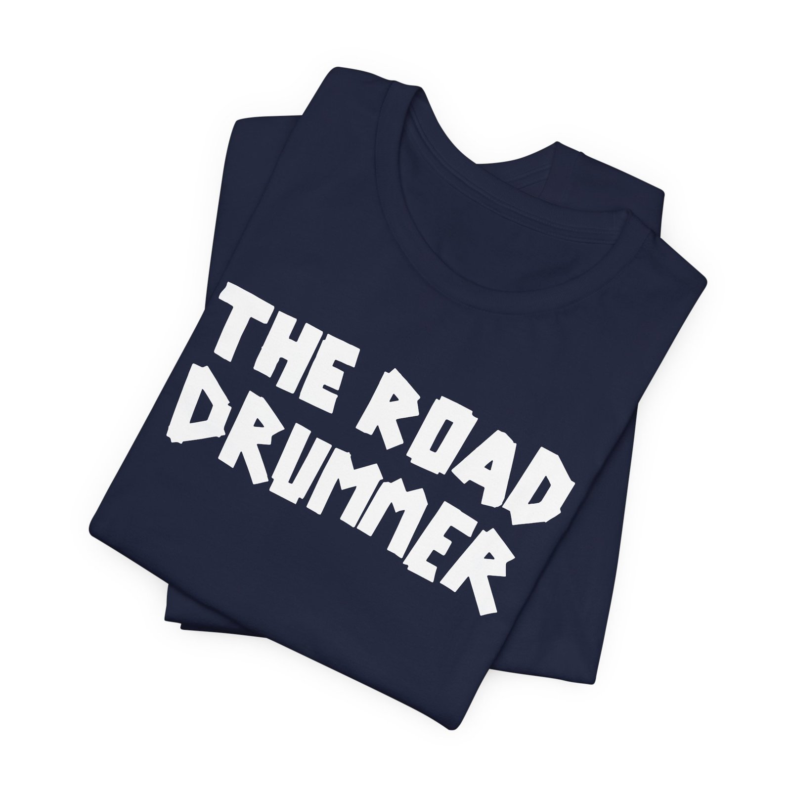 Electrical Tape Name - The Road Drummer Logo T-Shirt - Image 67