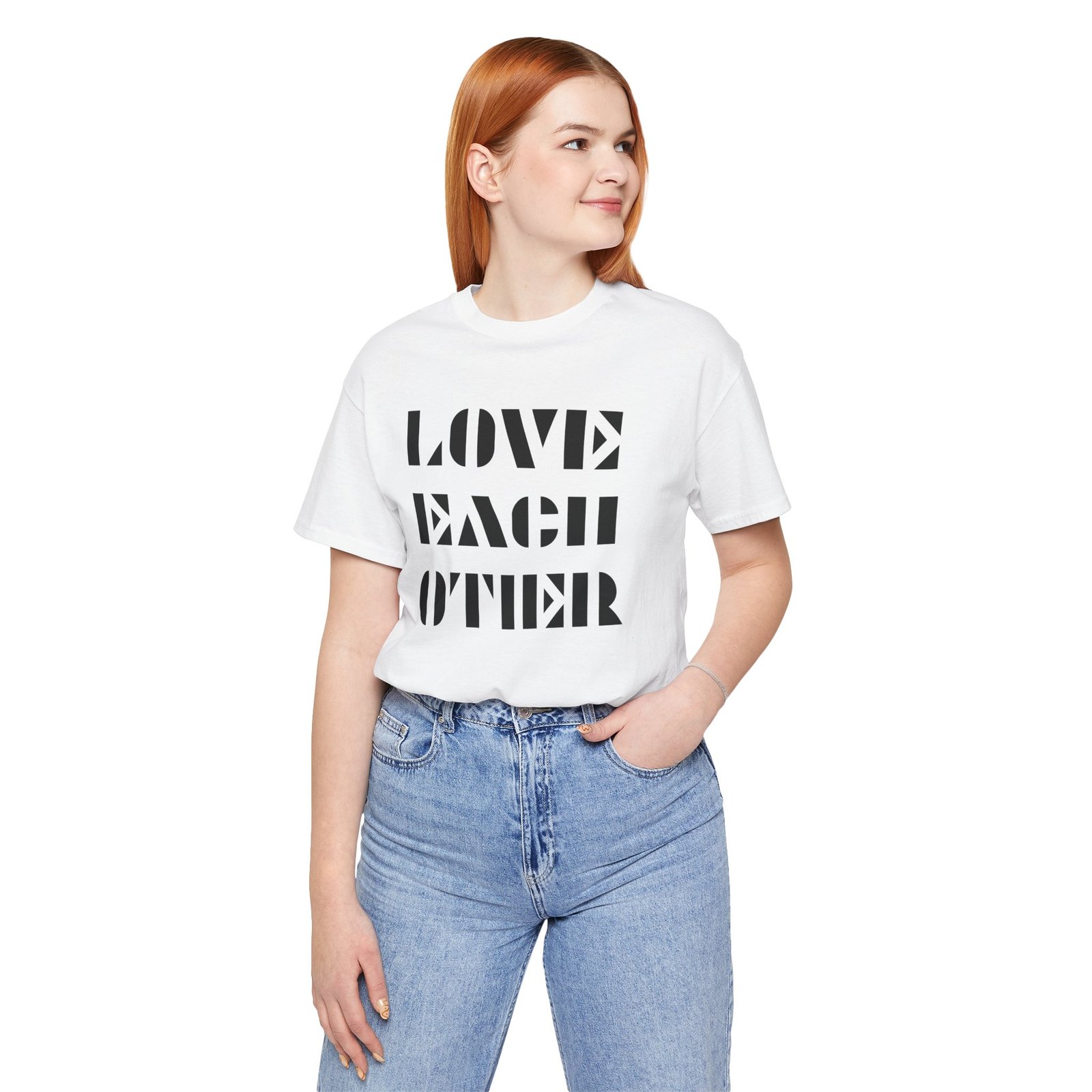 LOVE EACH OTHER - The Road Drummer Bucket T-Shirt - Image 12