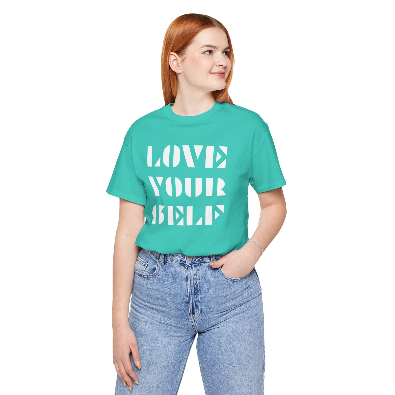 LOVE YOUR SELF - The Road Drummer Bucket T-Shirt - Image 80