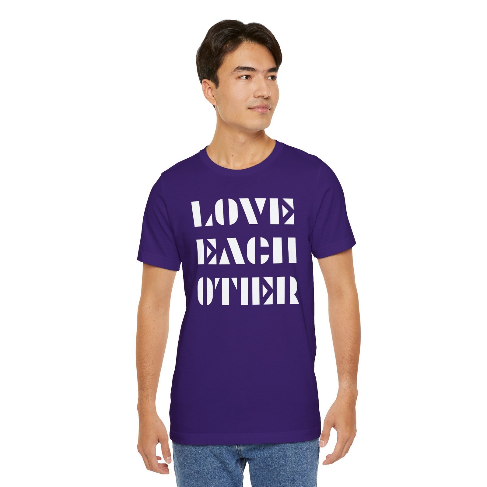 LOVE EACH OTHER - The Road Drummer Bucket T-Shirt - Image 45