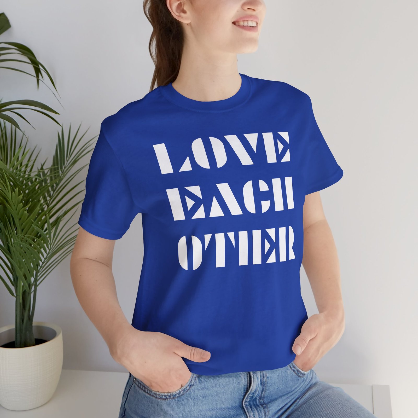 LOVE EACH OTHER - The Road Drummer Bucket T-Shirt - Image 94